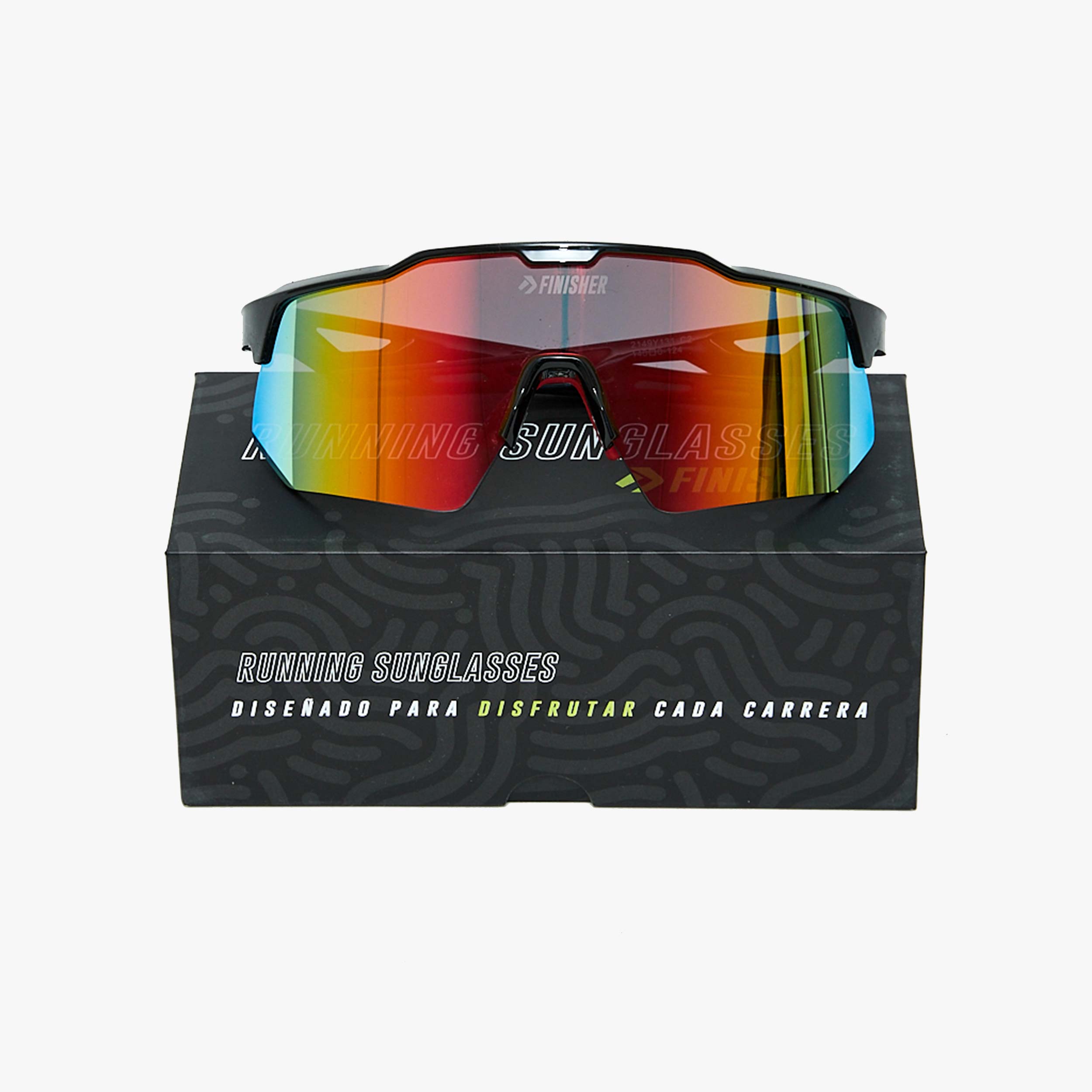 Finisher Lentes de Running Boston, ROJO, hi-res
