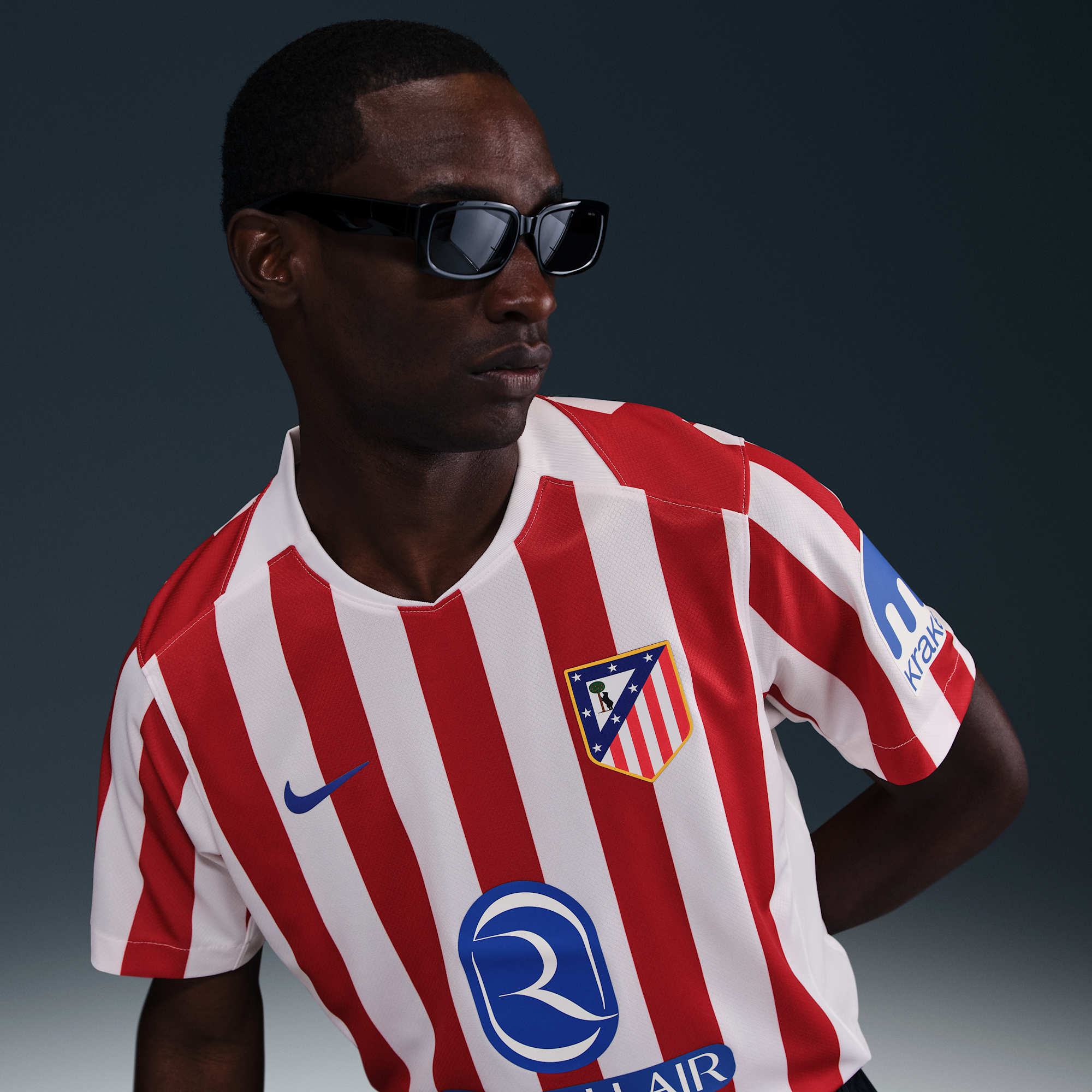Nike Atlético Madrid 2025/26 Stadium Home, ROJO, hi-res