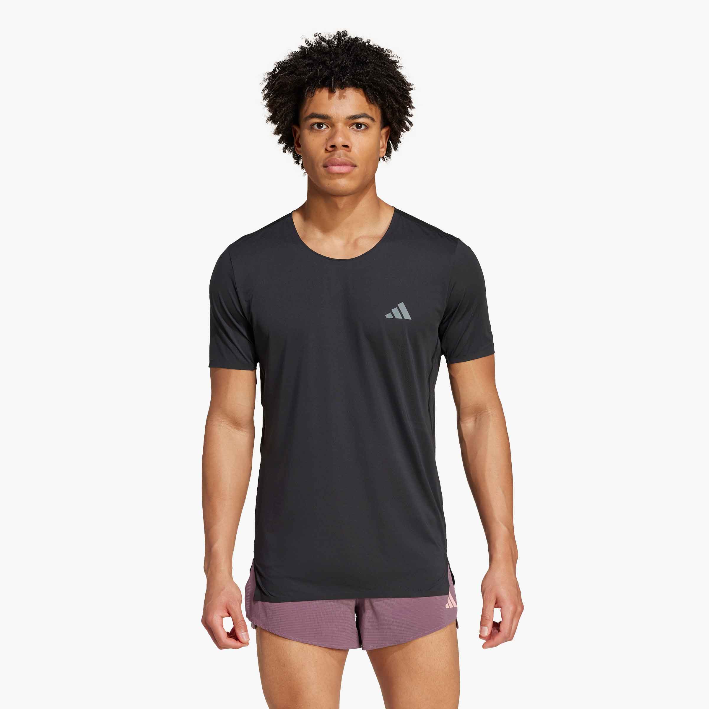 adidas Polera Adizero Running, NEGRO, hi-res