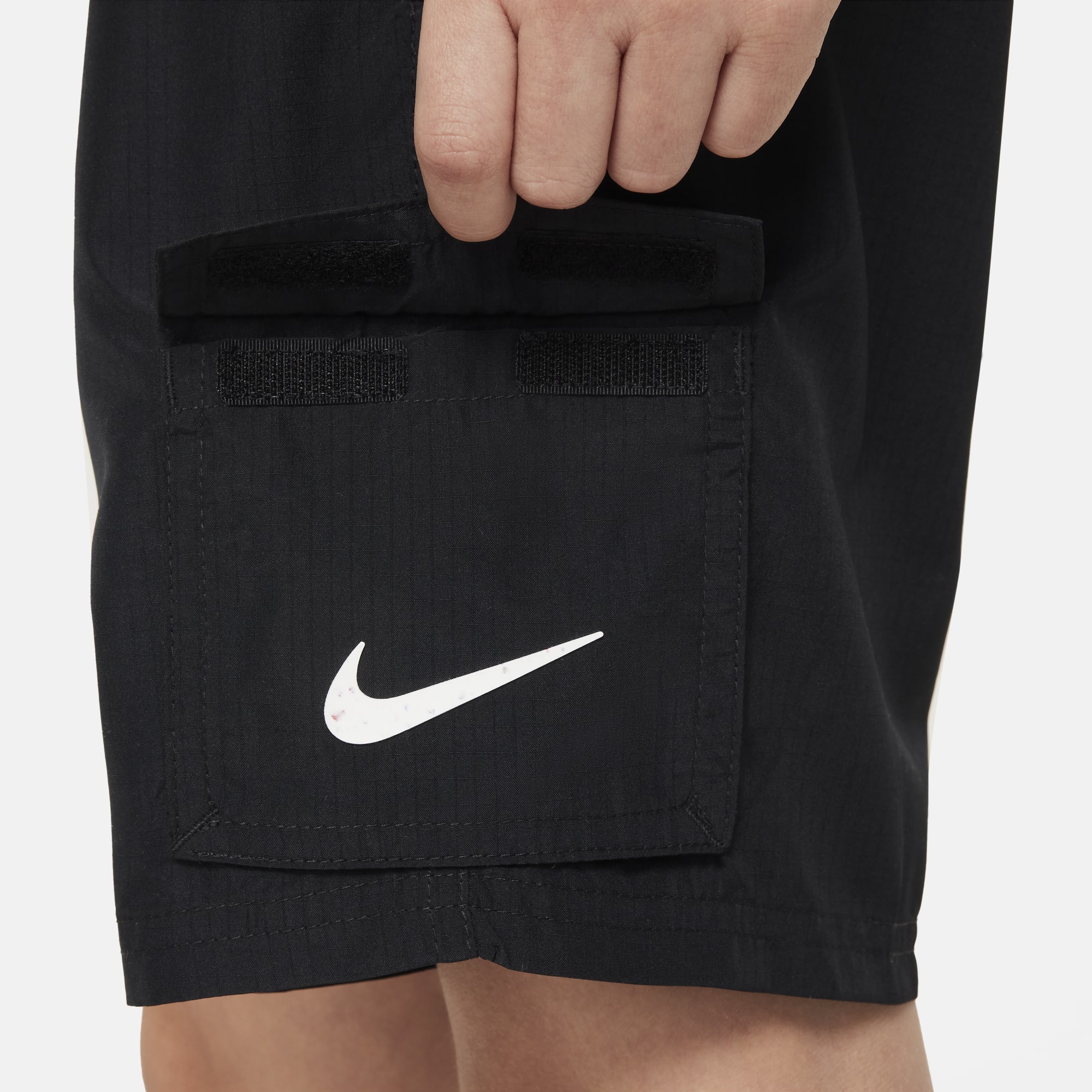 Nike Shorts Swim Voyage, NEGRO, hi-res