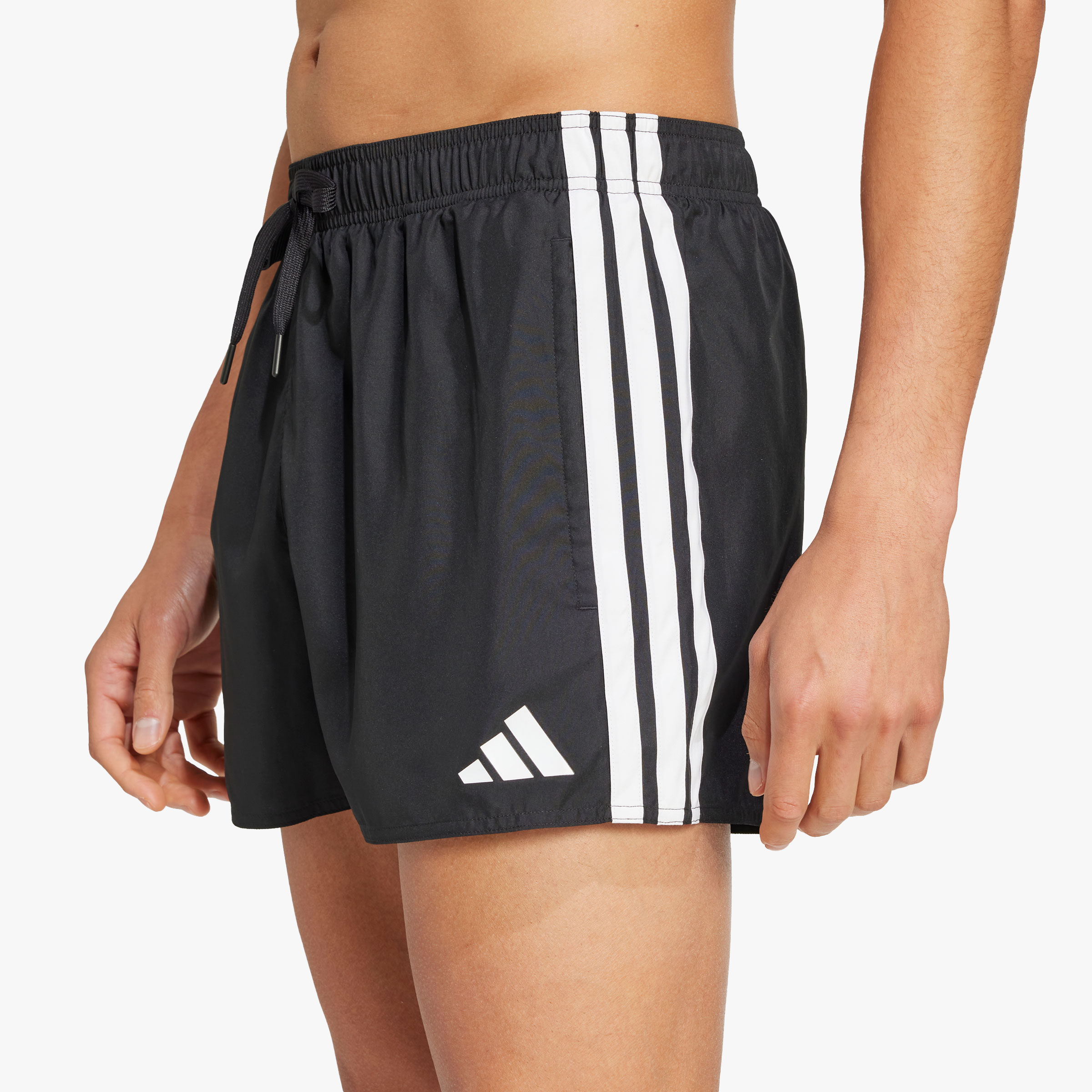 adidas Shorts de Nataci&oacute;n 3-Inch 3 Bandas, NEGRO, hi-res