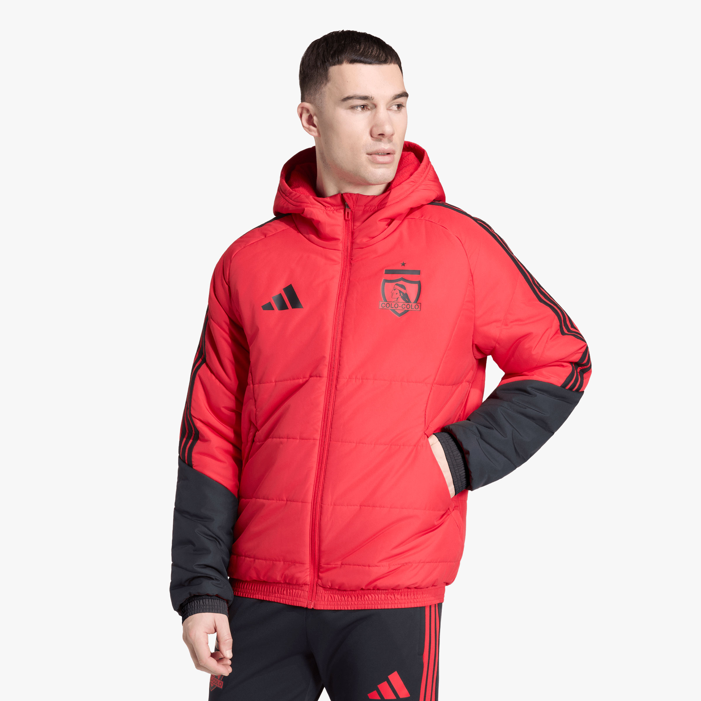 adidas Chaqueta Tiro26 Colo-Colo, ROJO, hi-res