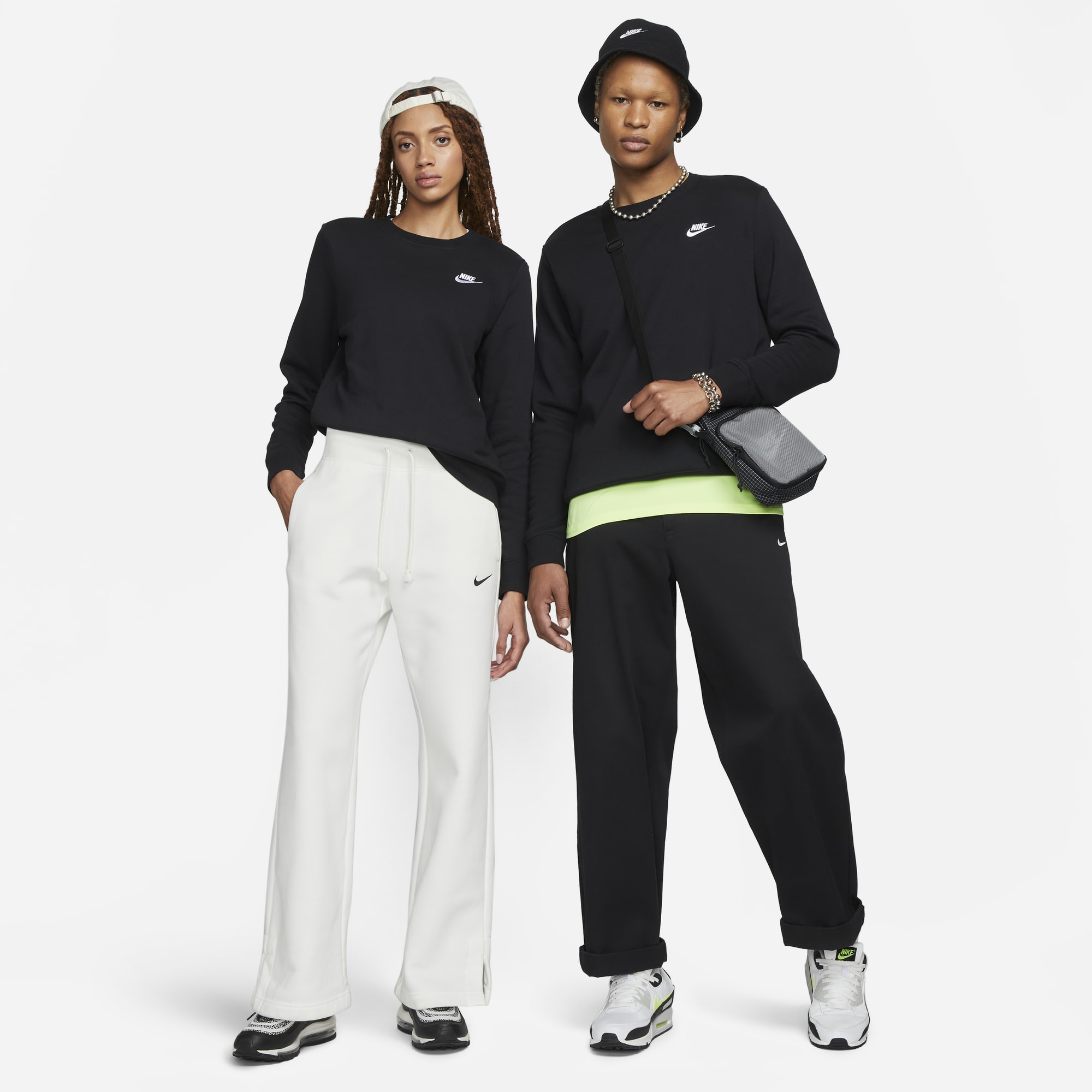 Nike Poler&oacute;n Sportswear Club Fleece, NEGRO, hi-res