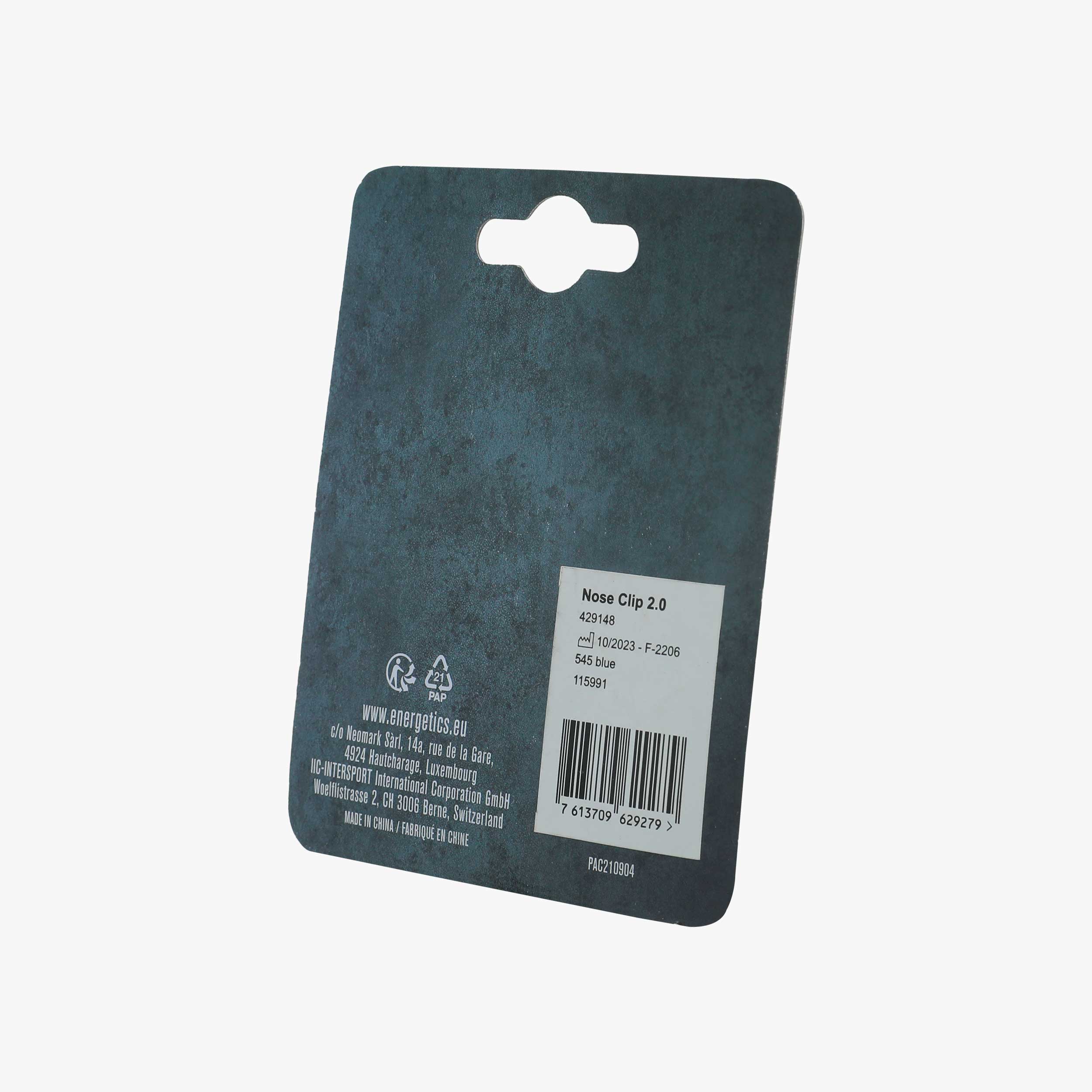Energetics Nose Clip 2.0, AZUL, hi-res