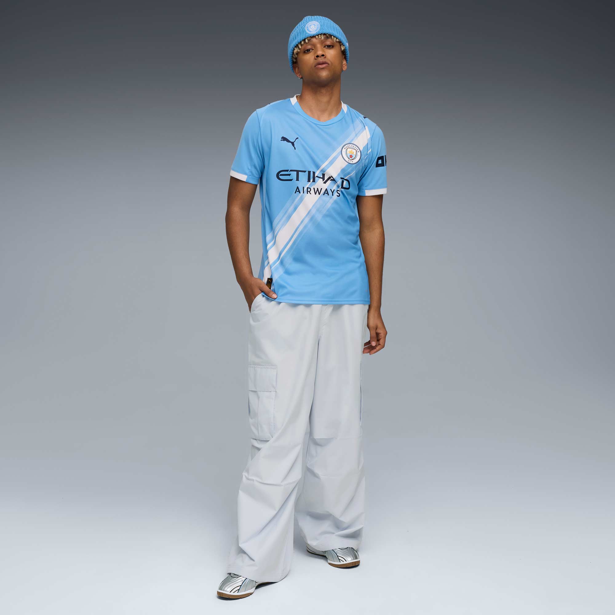 Puma Camiseta Manchester City Local 25/26, AZUL, hi-res