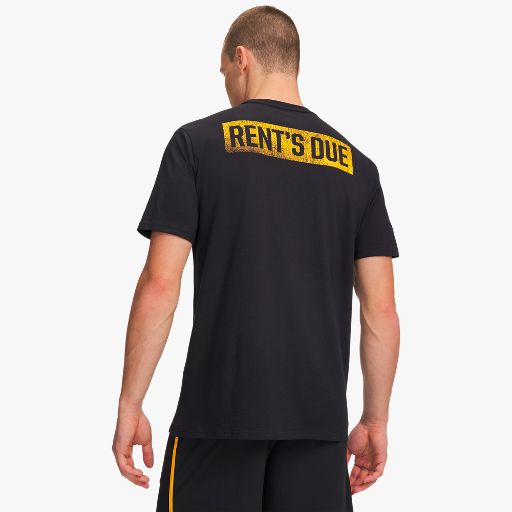Under Armour Polera Project Rock Rents Due, NEGRO, hi-res