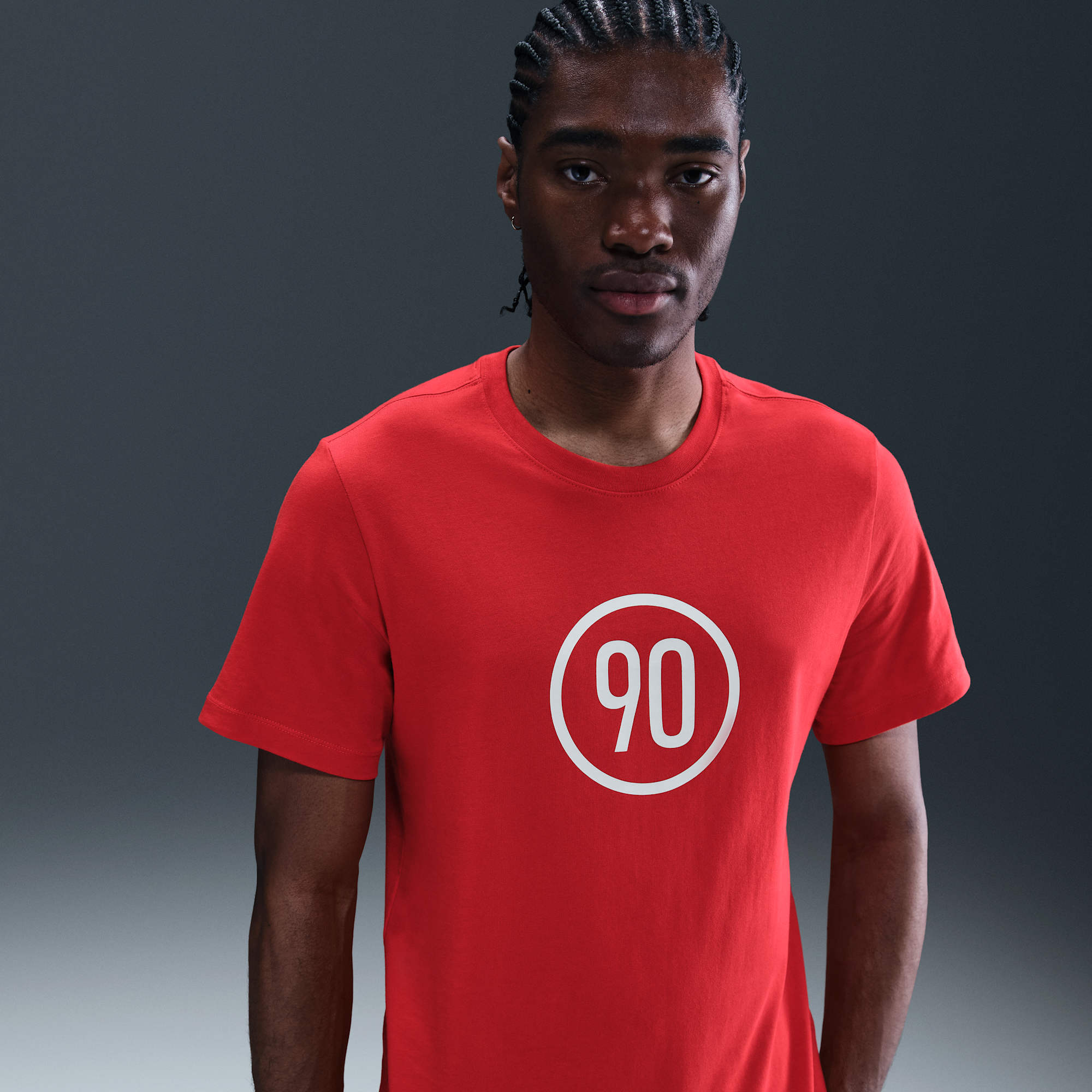 Nike Polera Total 90, ROJO, hi-res