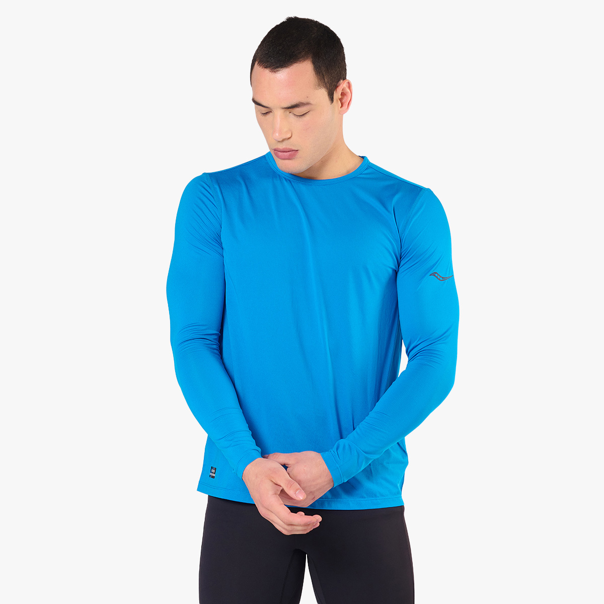 Saucony Polera Stopwatch, AZUL, hi-res