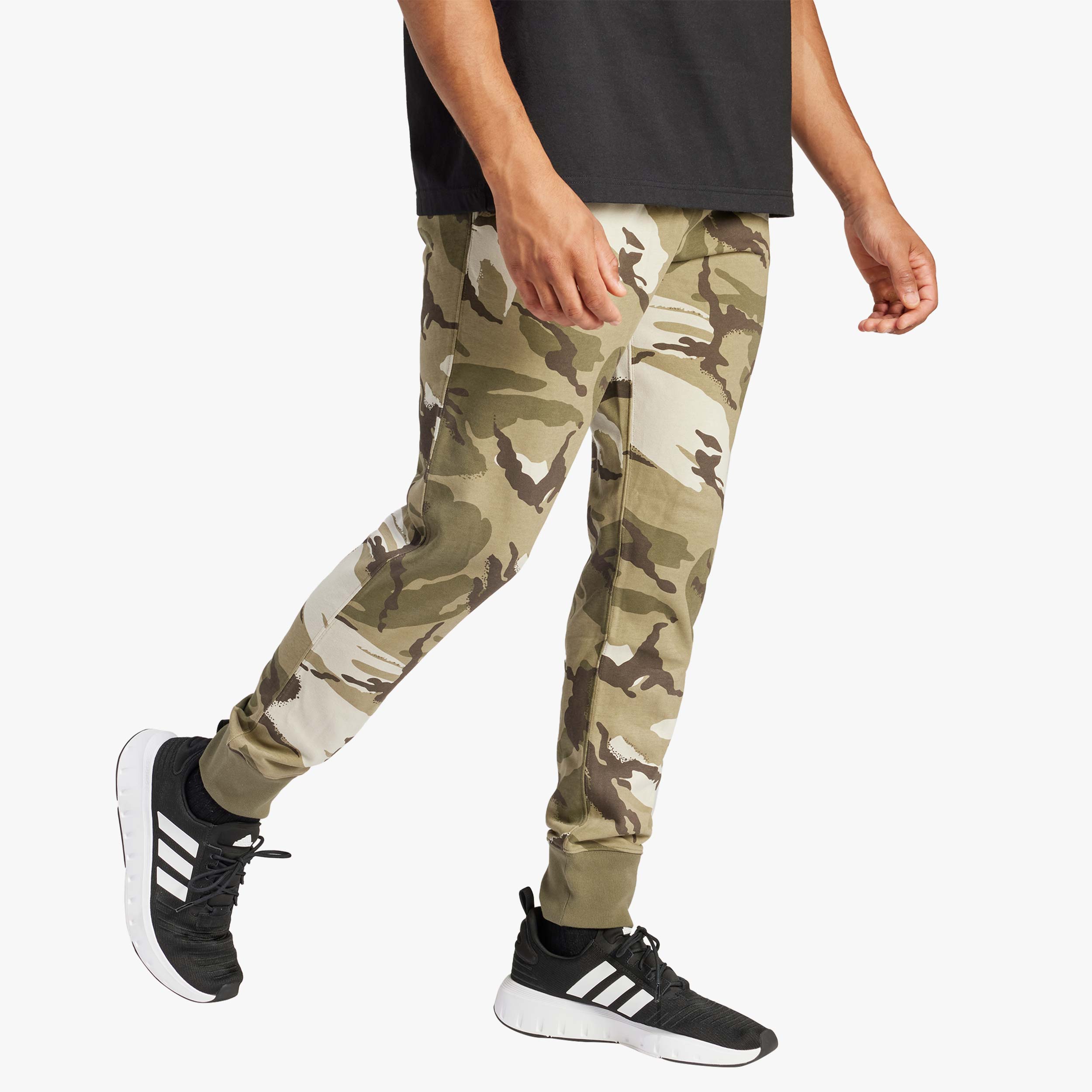 adidas Pantalón Seasonal Essentials Camuflaje, VERDE, hi-res