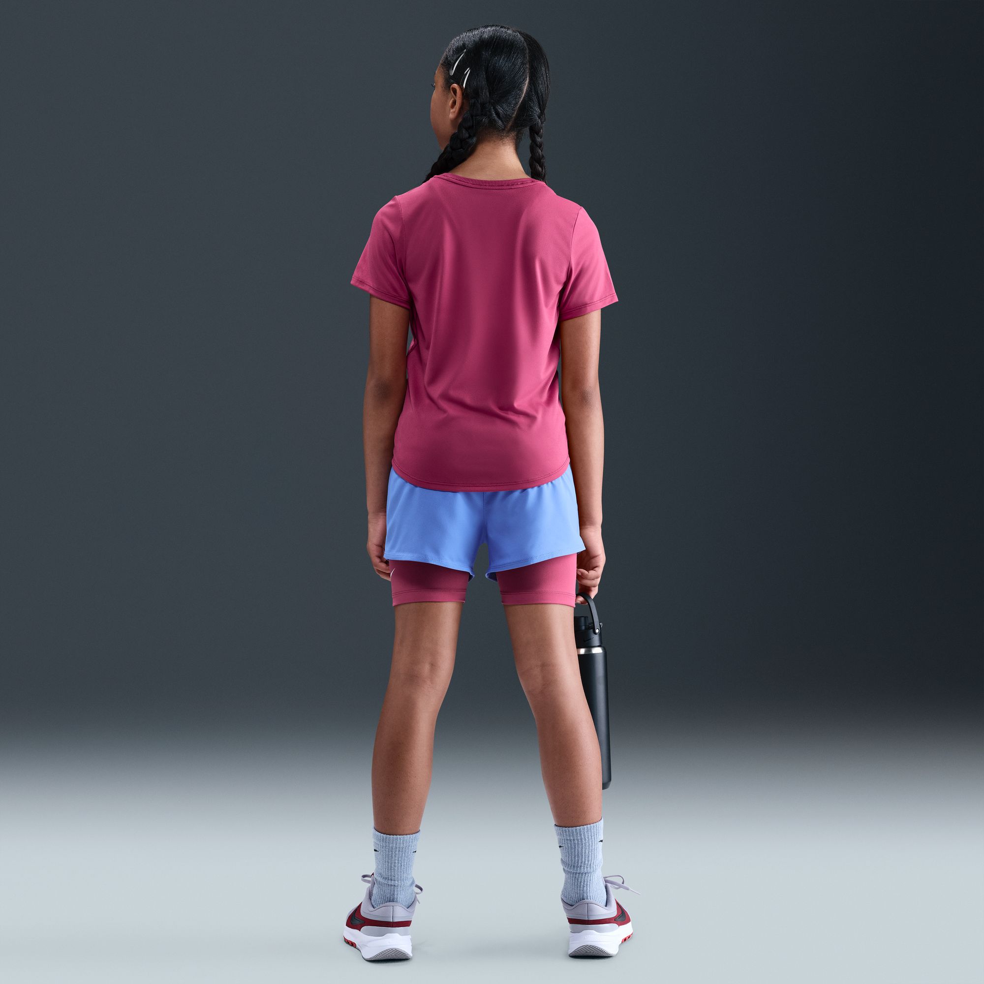 Nike Polera One Fitted, ROJO, hi-res
