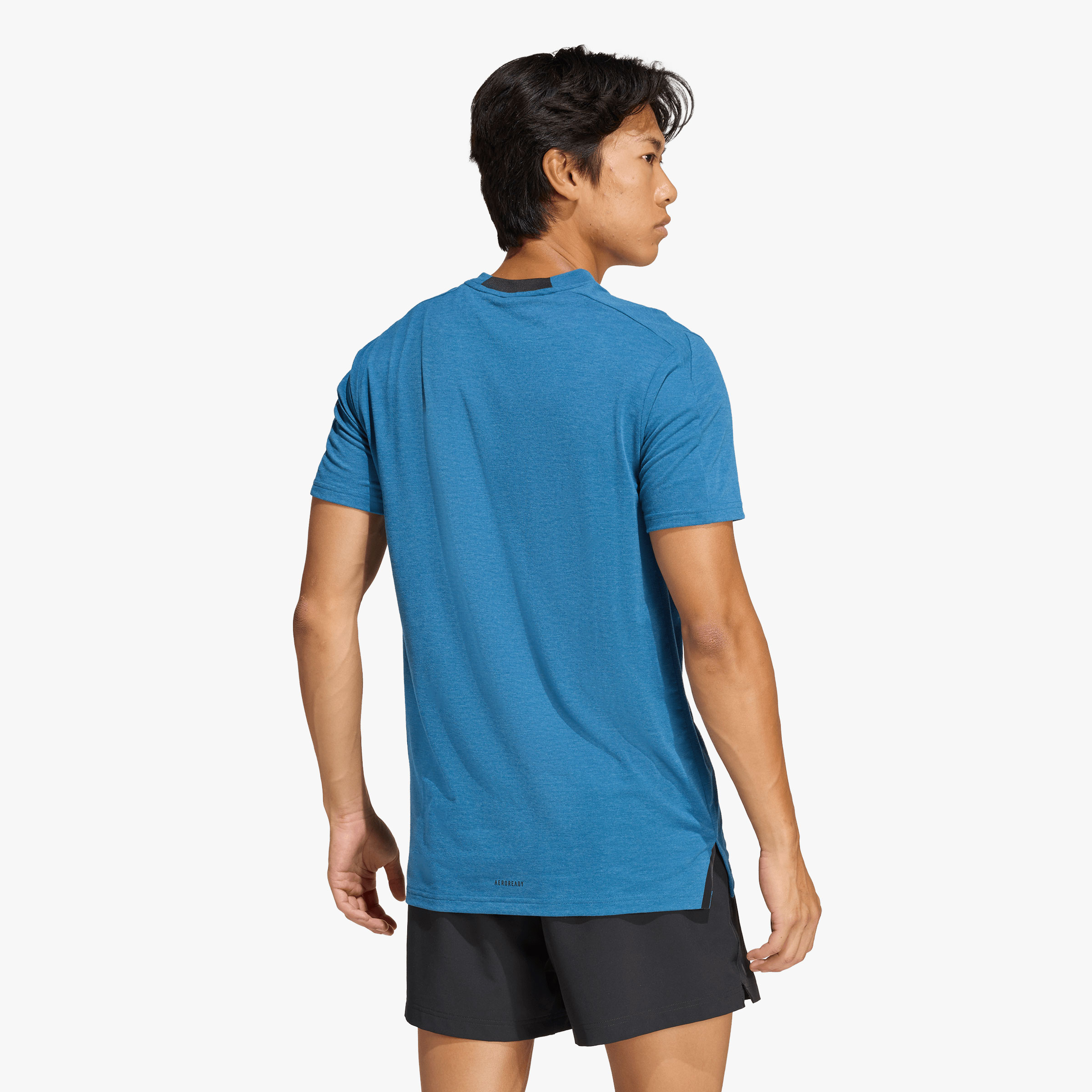 adidas Polera Designed for Training, AZUL, hi-res