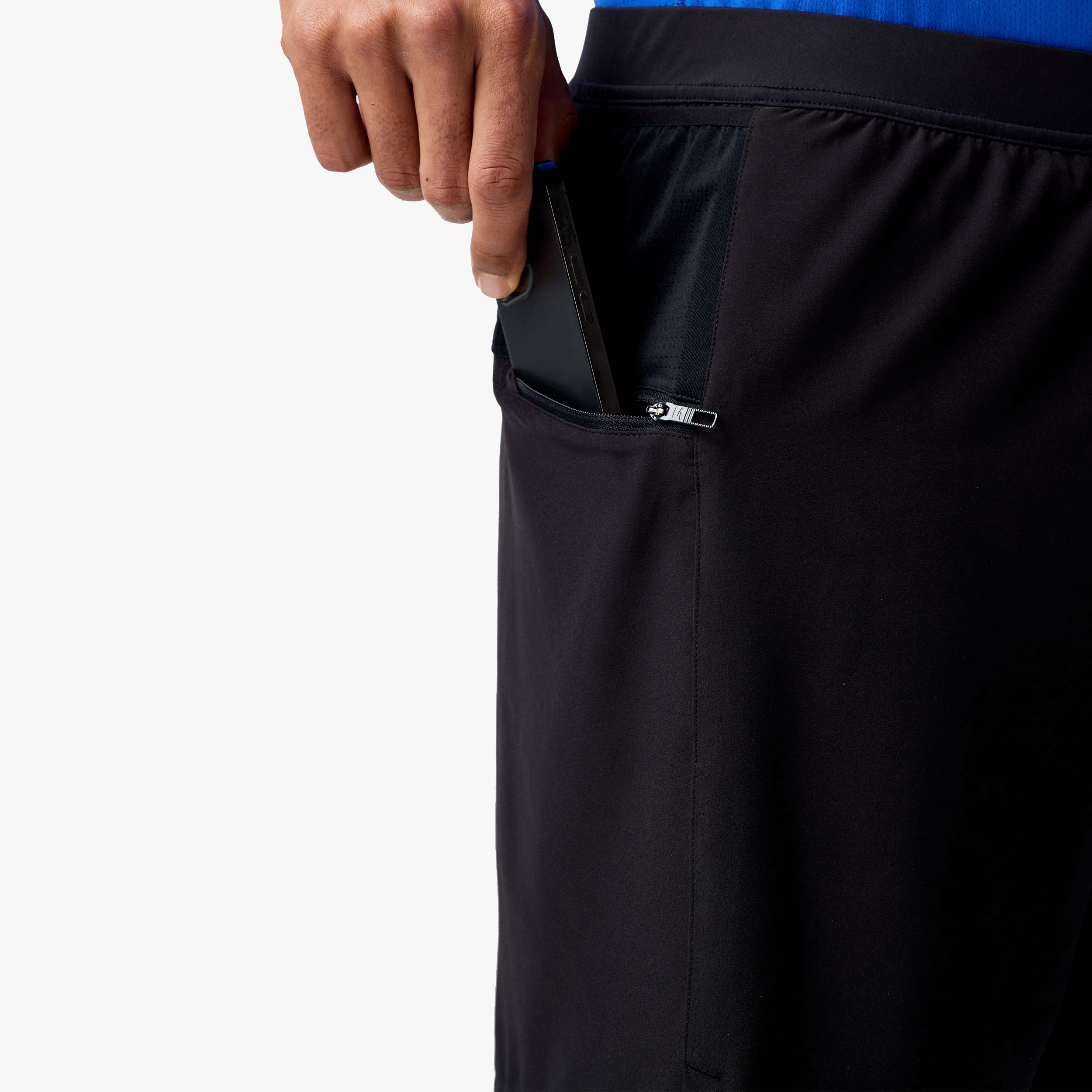 Brooks Shorts Journey 7 2-in-1, NEGRO, hi-res