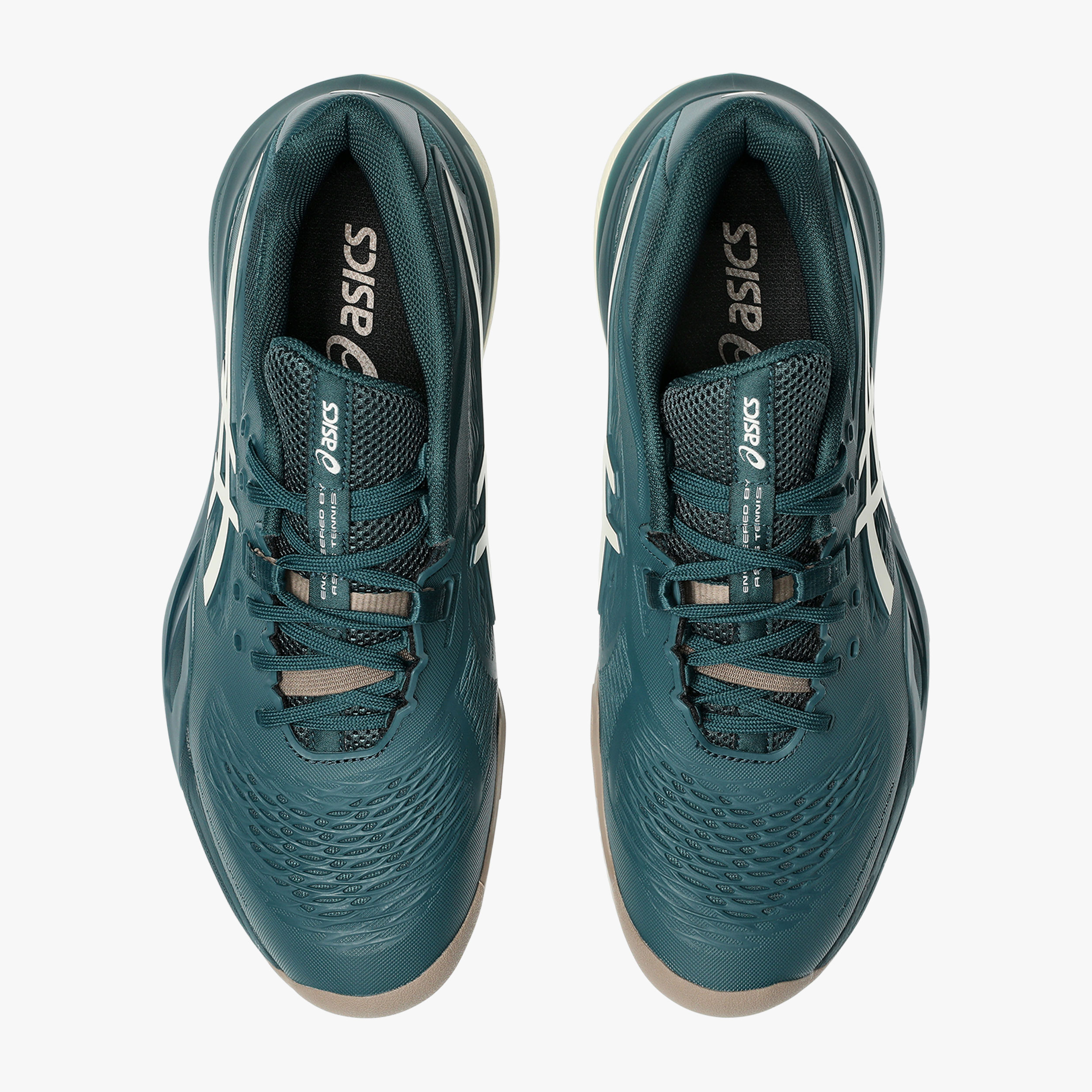 Asics Zapatillas Gel-Resolution X Clay, VERDE, hi-res