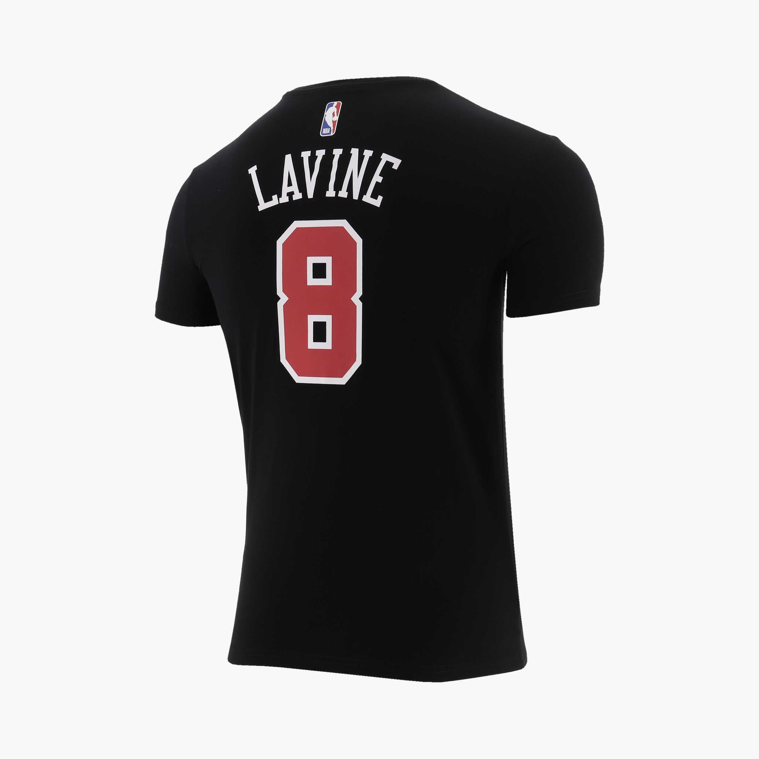 NBA Polera Chicago Bulls, NEGRO, hi-res