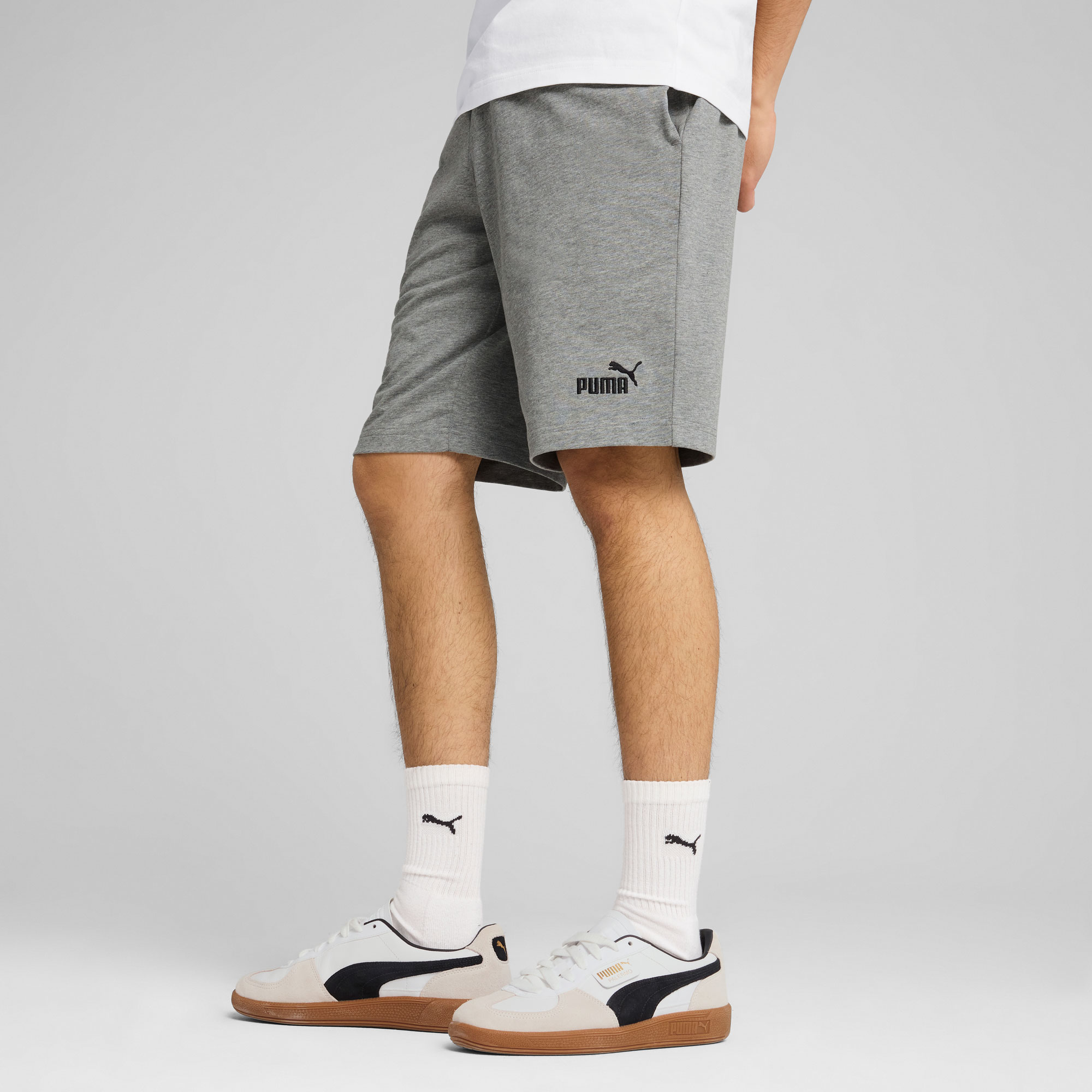 Puma Shorts Essentials No. 1 Logo, GRIS, hi-res