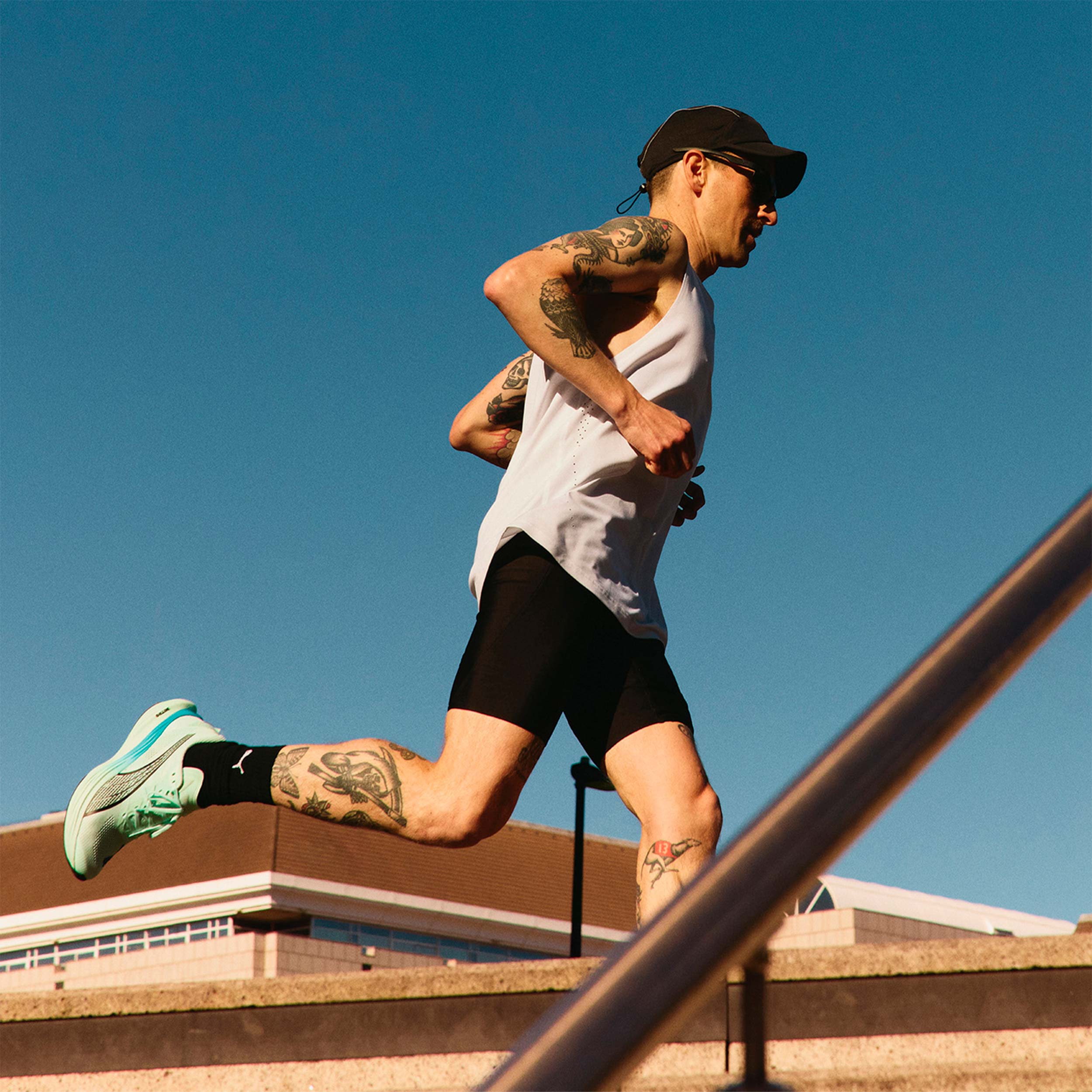 Puma Zapatillas Deviate NITRO 3, VERDE, hi-res