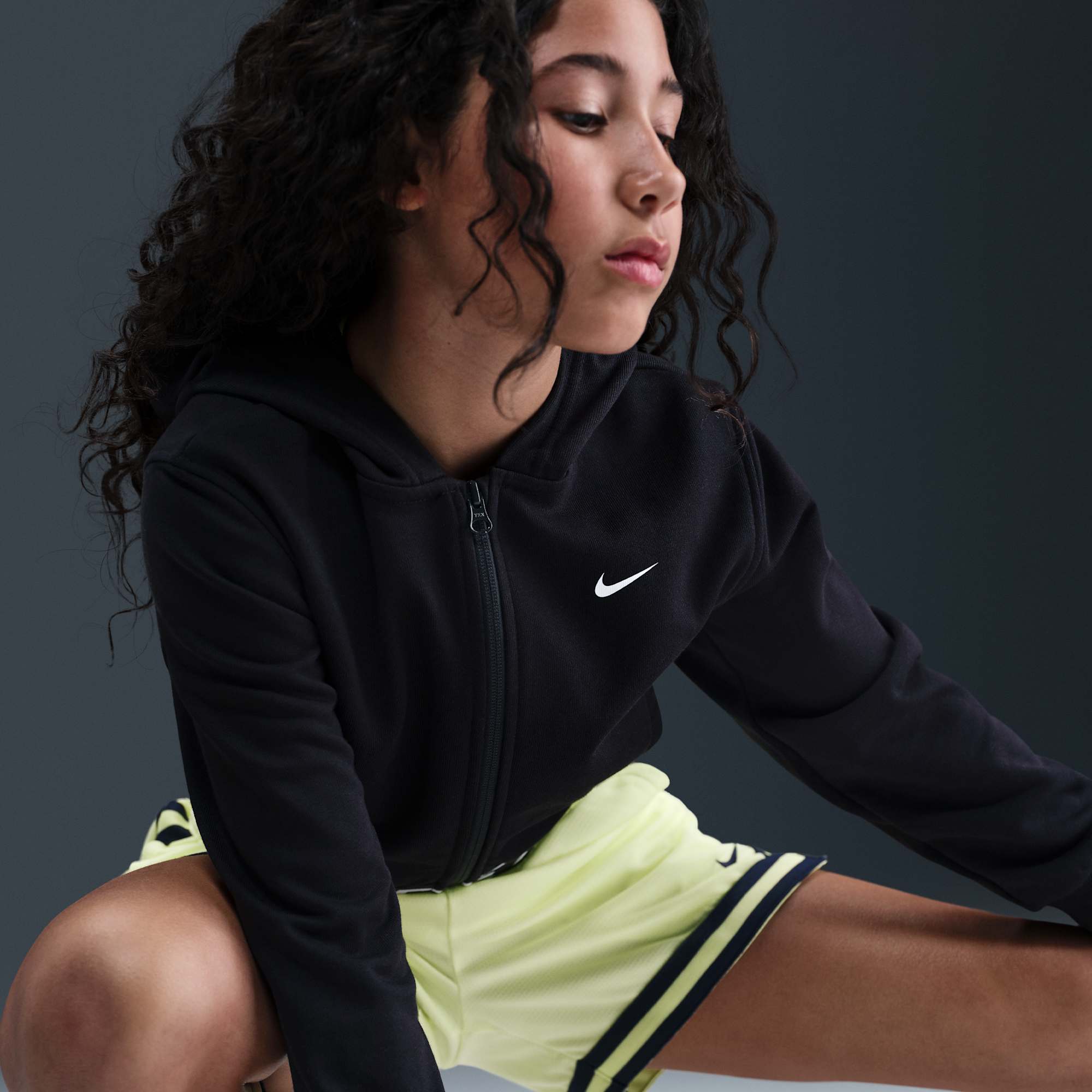 Nike Chaqueta Pro Fleece, NEGRO, hi-res