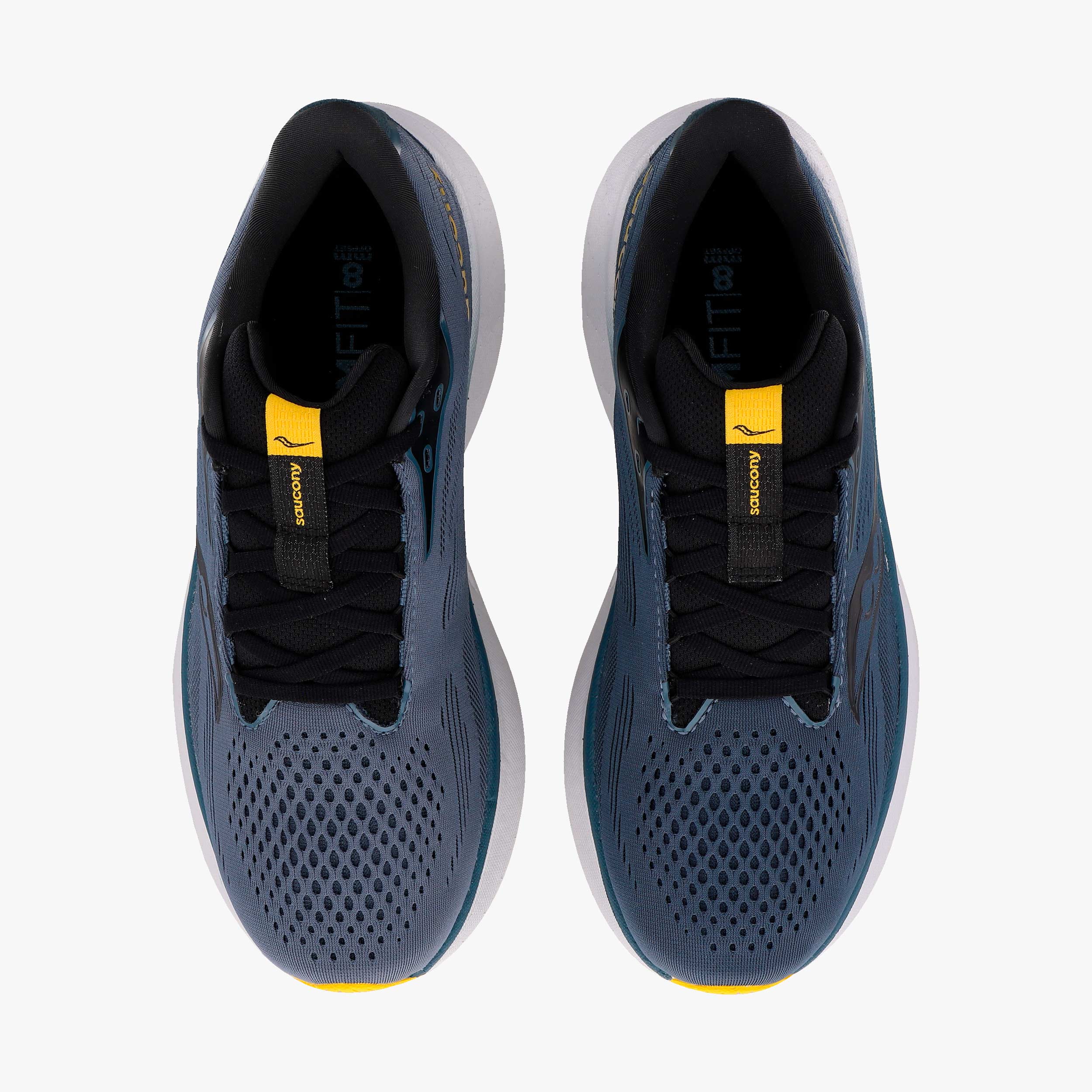 Saucony Zapatillas Ride 18, AMARILLO, hi-res