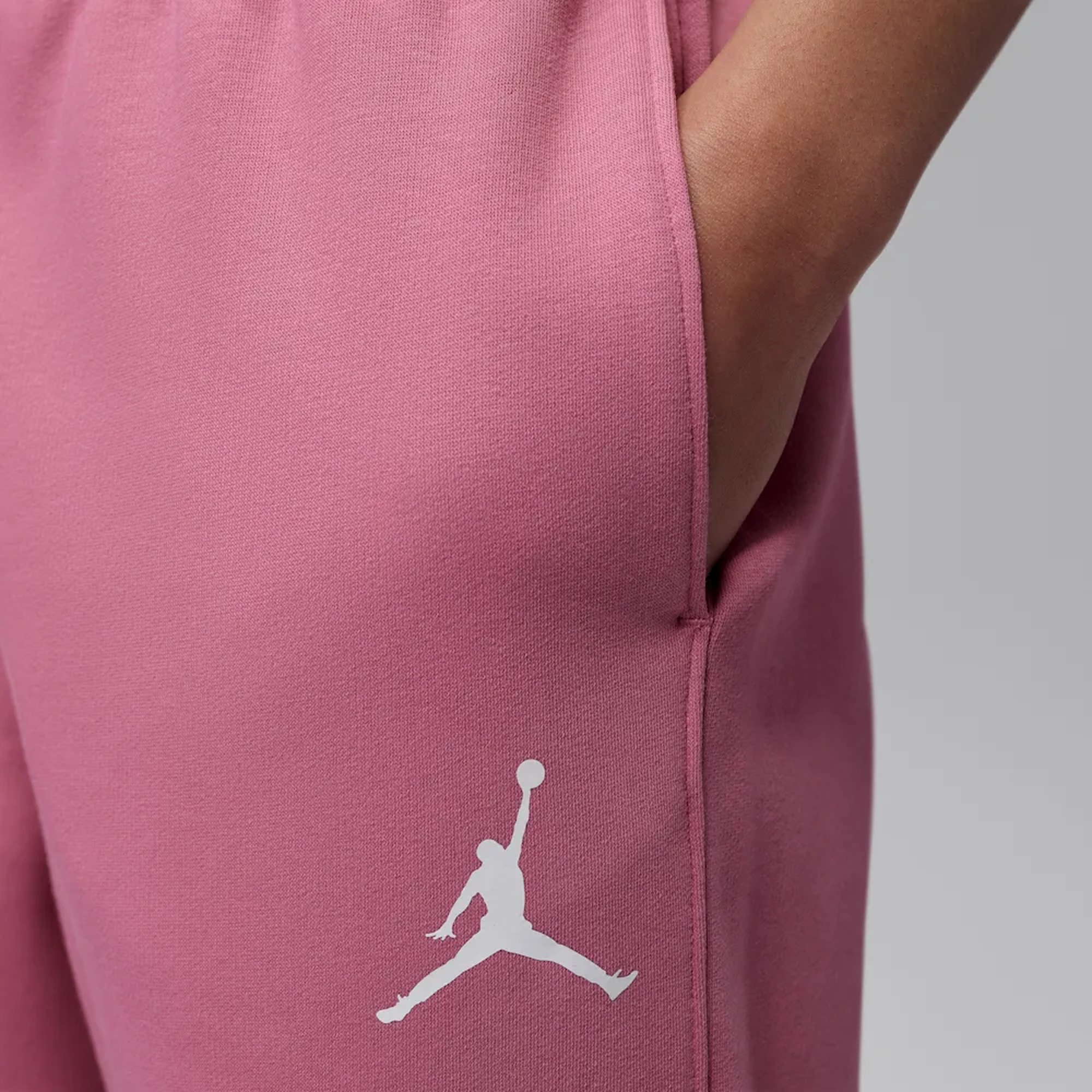 Jordan Pantal&oacute;n Fleece, ROJO, hi-res