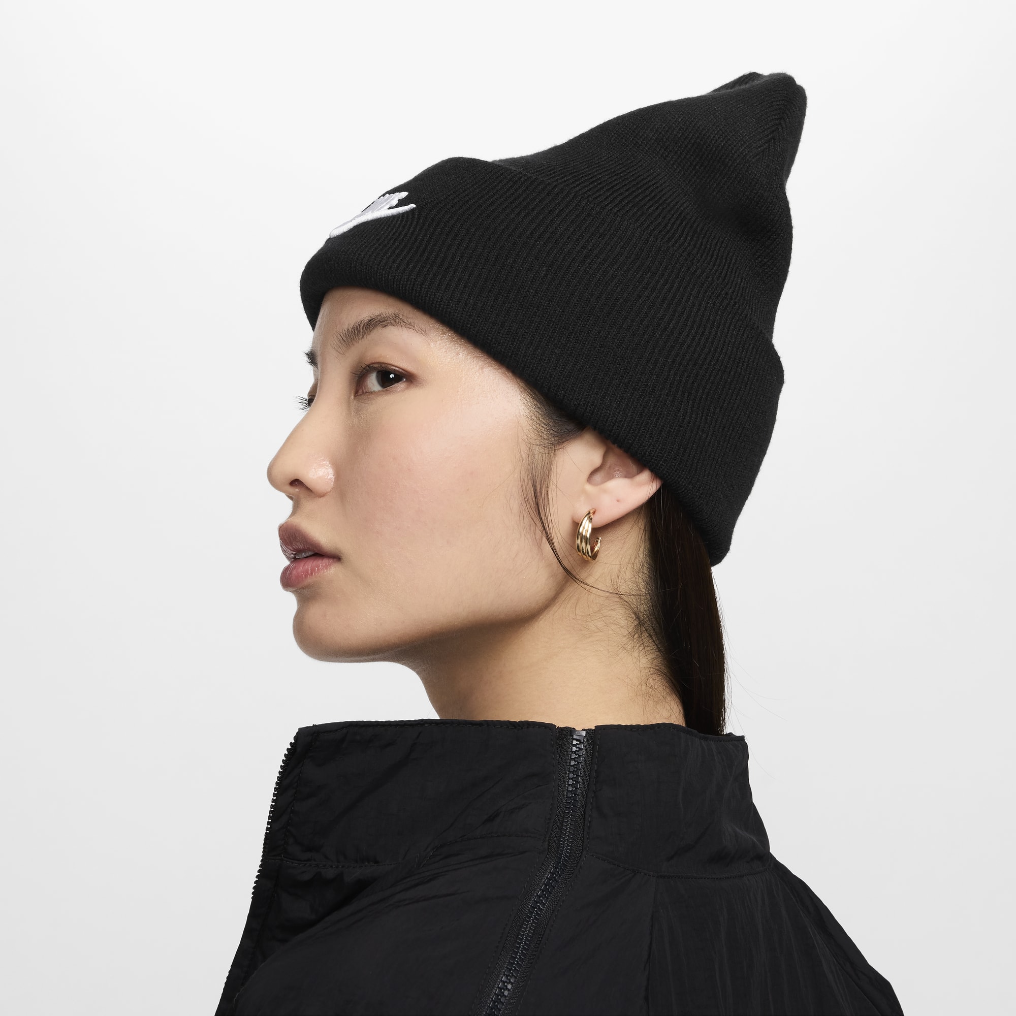 Nike Gorro Peak, NEGRO, hi-res