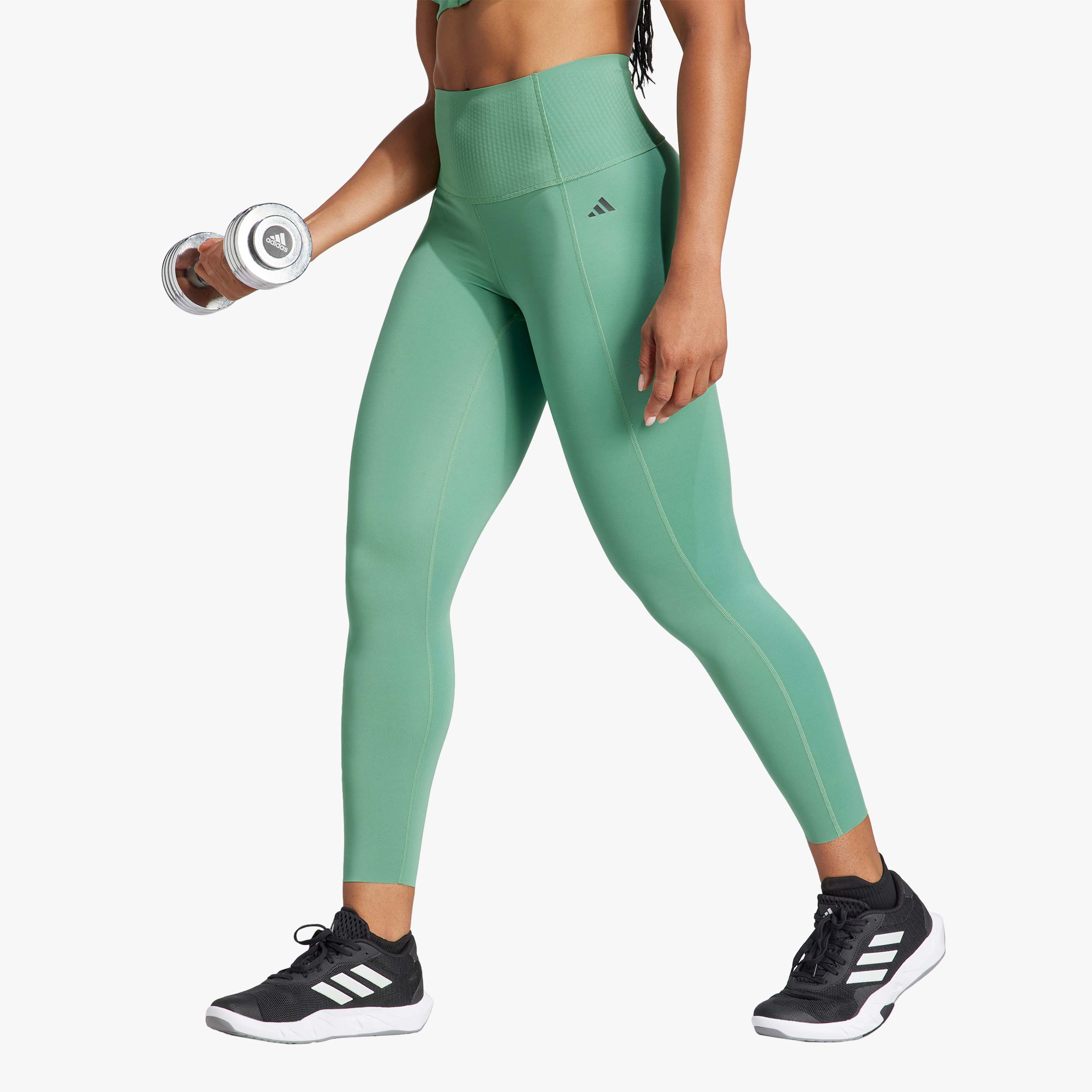 adidas Calzas Optime Power 7/8, VERDE, hi-res