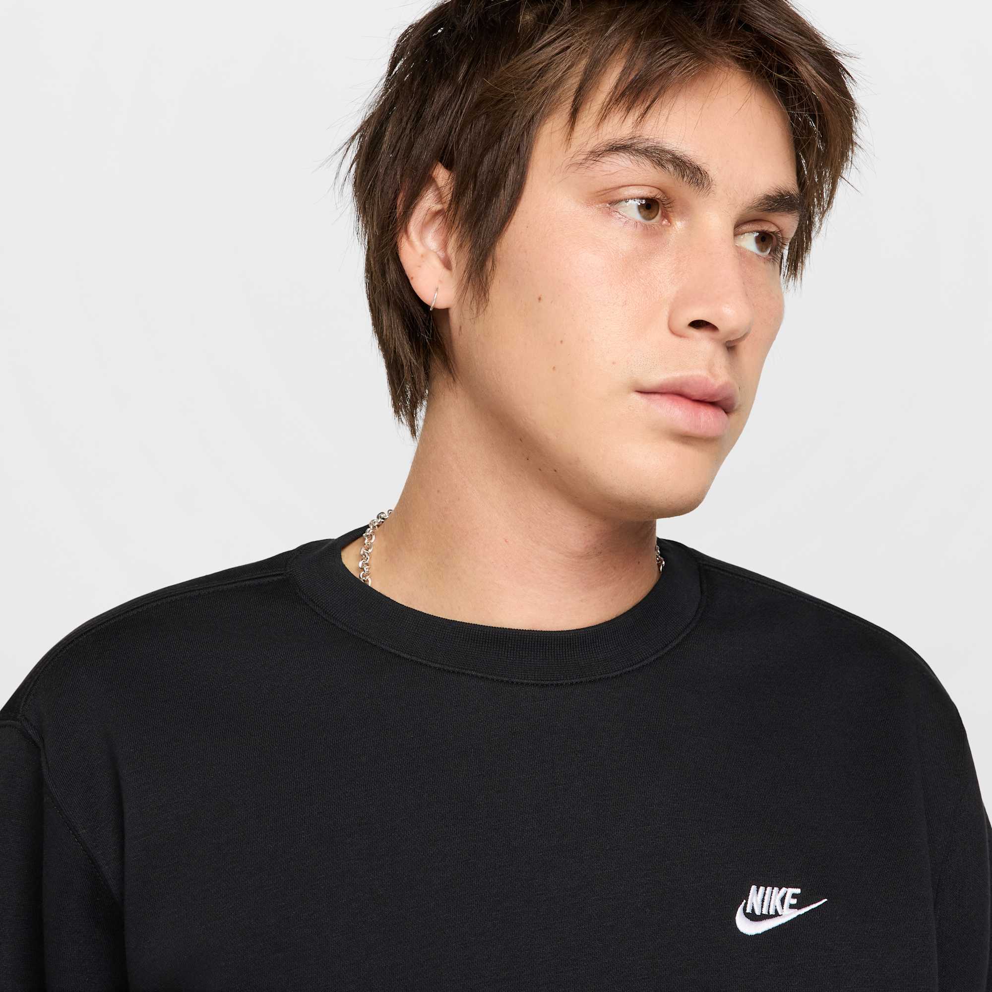 Nike Club, NEGRO, hi-res