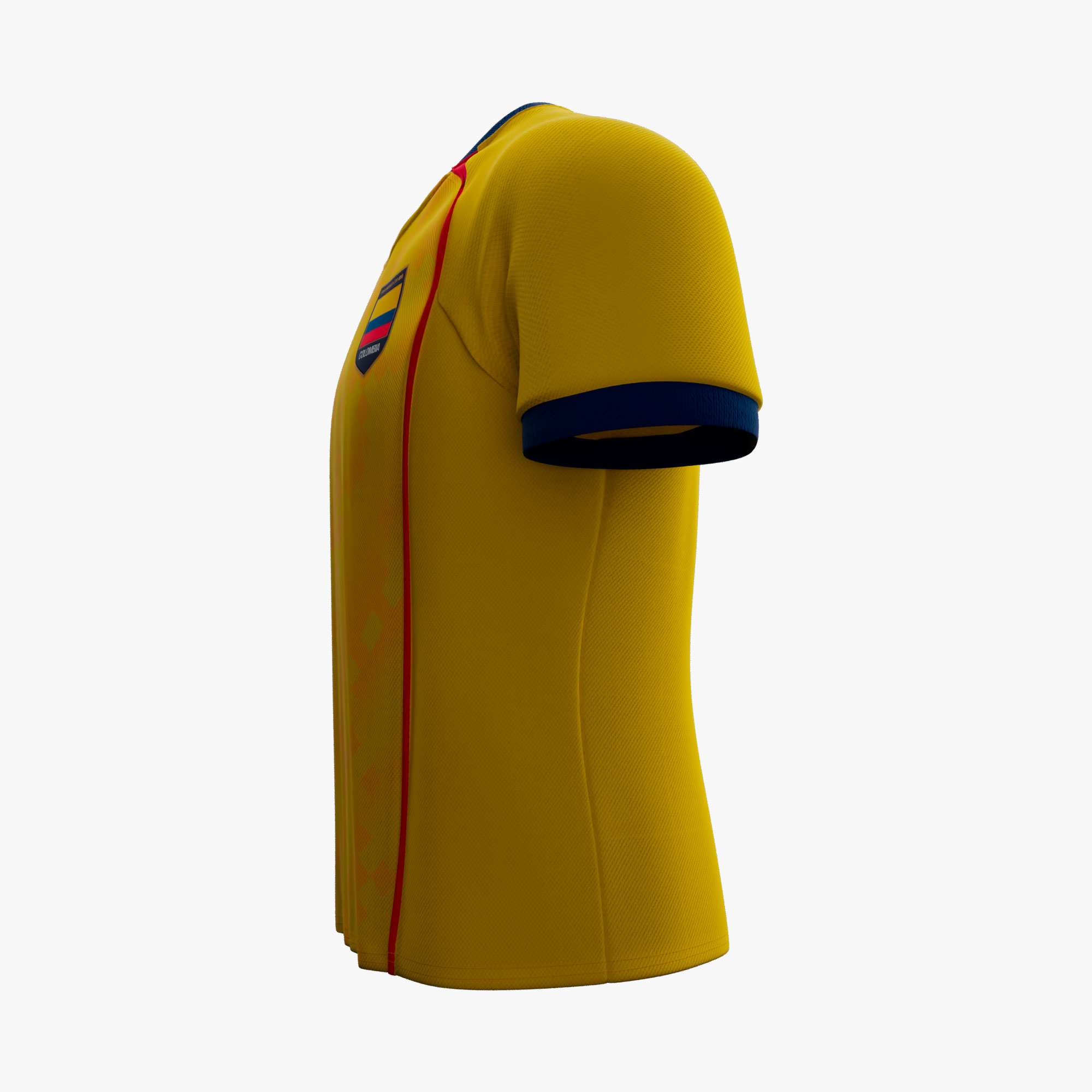 FIFA Polera Mundial 2026 Colombia, AMARILLO, hi-res