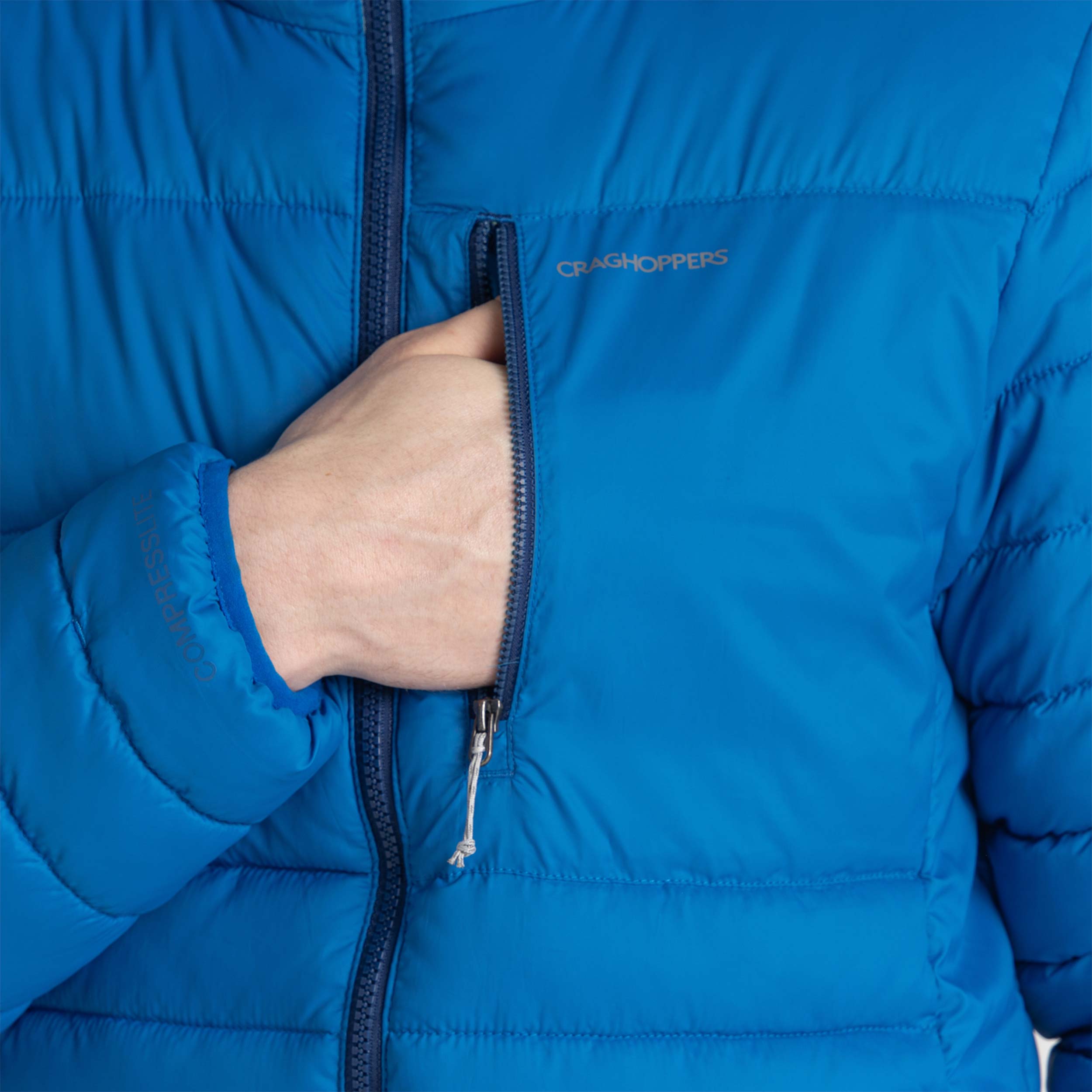 Craghoppers Chaqueta Compresslite VIII, AZUL, hi-res