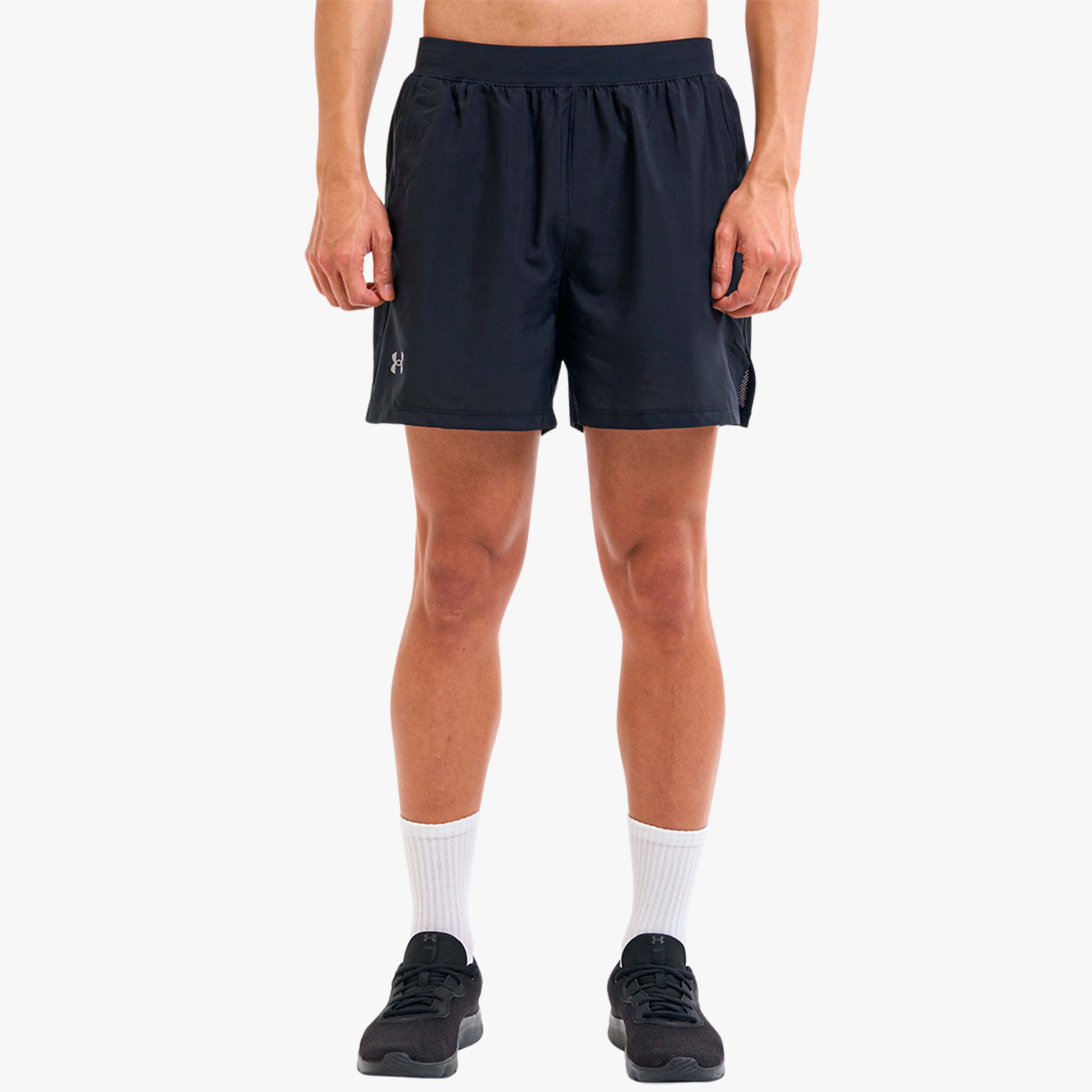 Under Armour Shorts Short Launch, NEGRO, hi-res