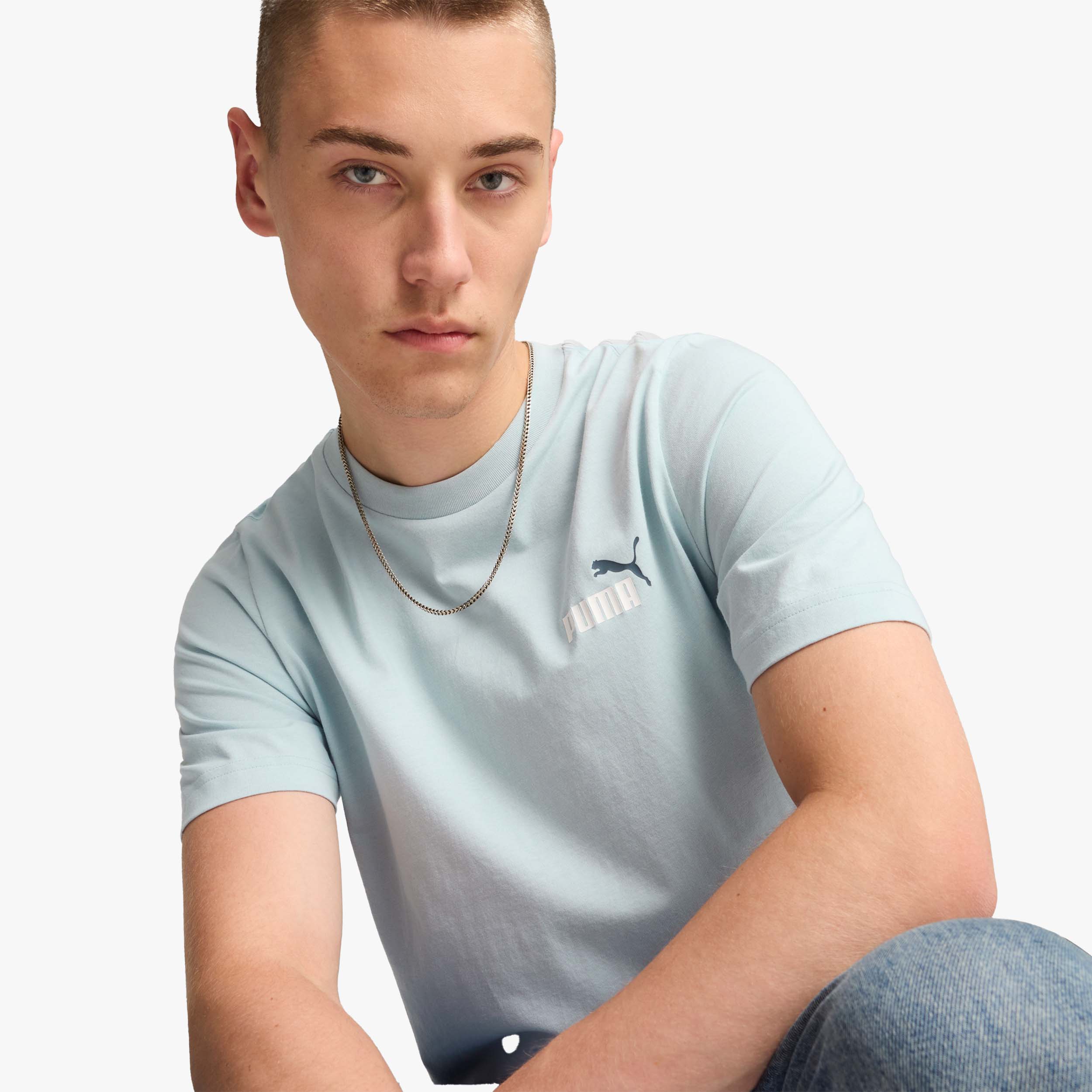 Puma Polera Essentials, AZUL, hi-res
