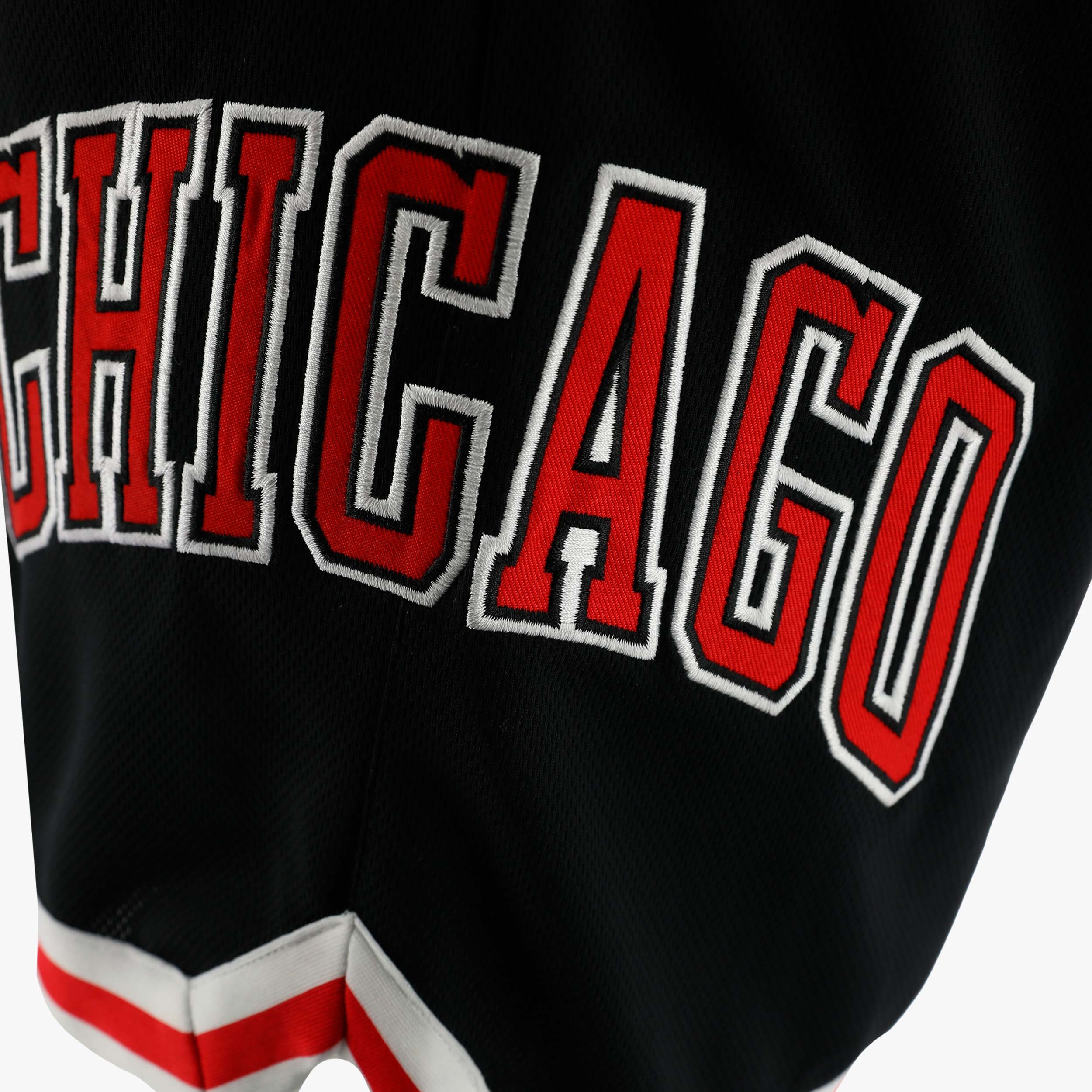 NBA Shorts Chicago Bulls, NEGRO, hi-res