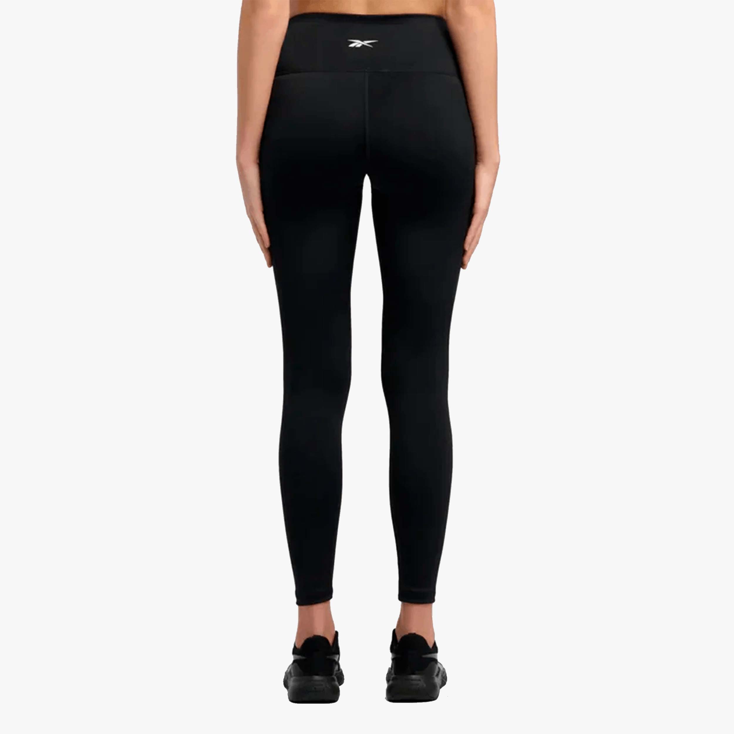 Reebok Calzas Core High Rise, NEGRO, hi-res