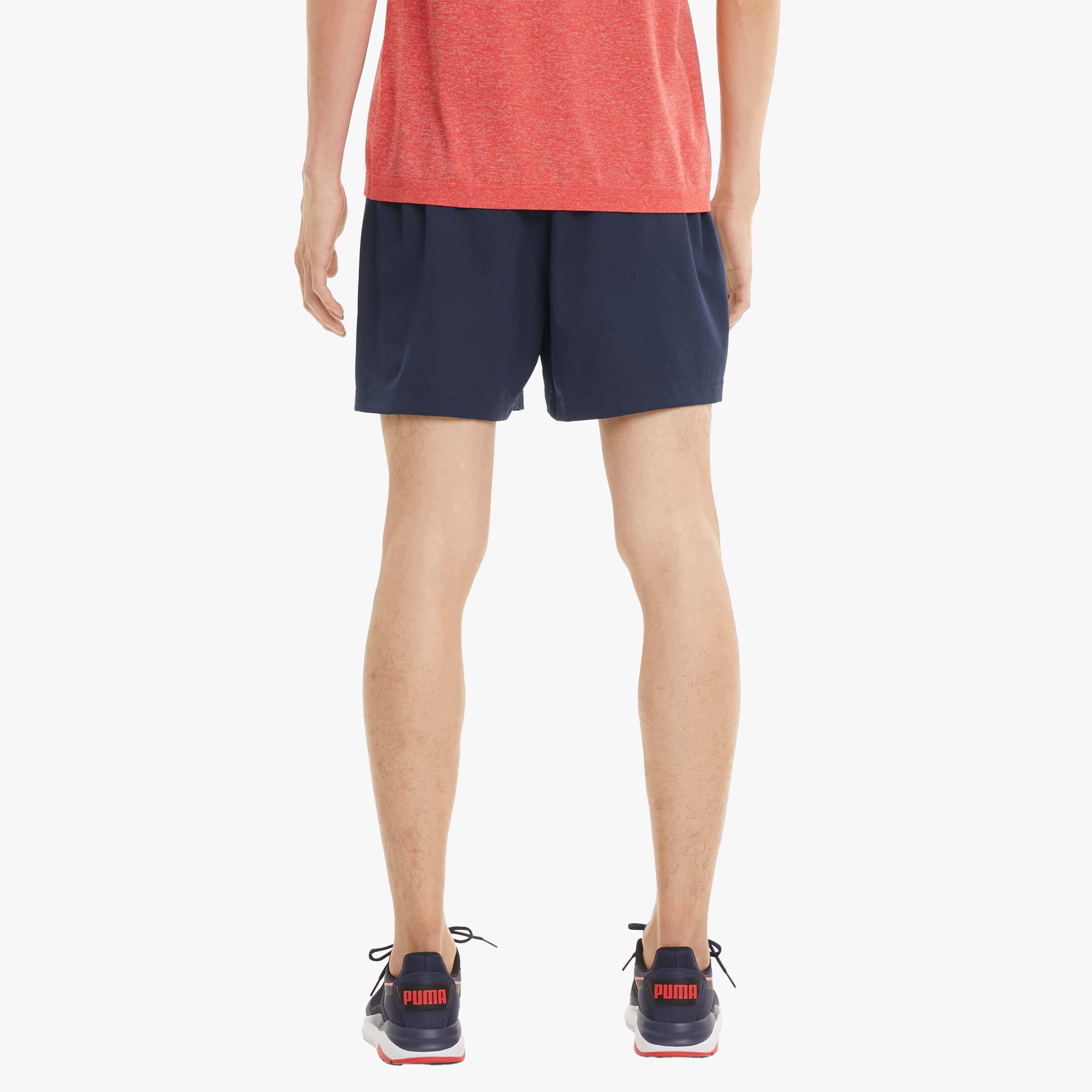 Puma Shorts Active Woven, AZUL, hi-res