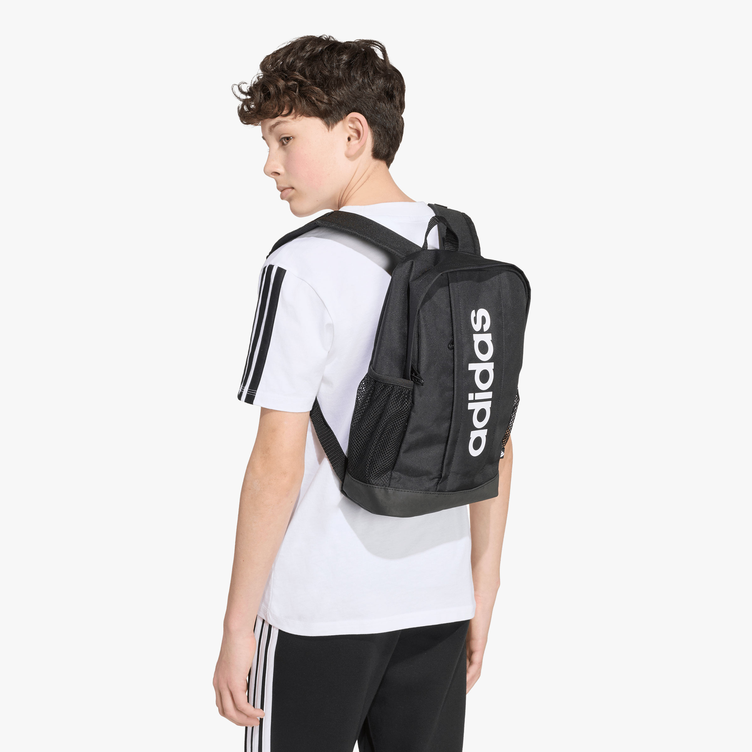 adidas Mochila Linear Ni&ntilde;os, NEGRO, hi-res