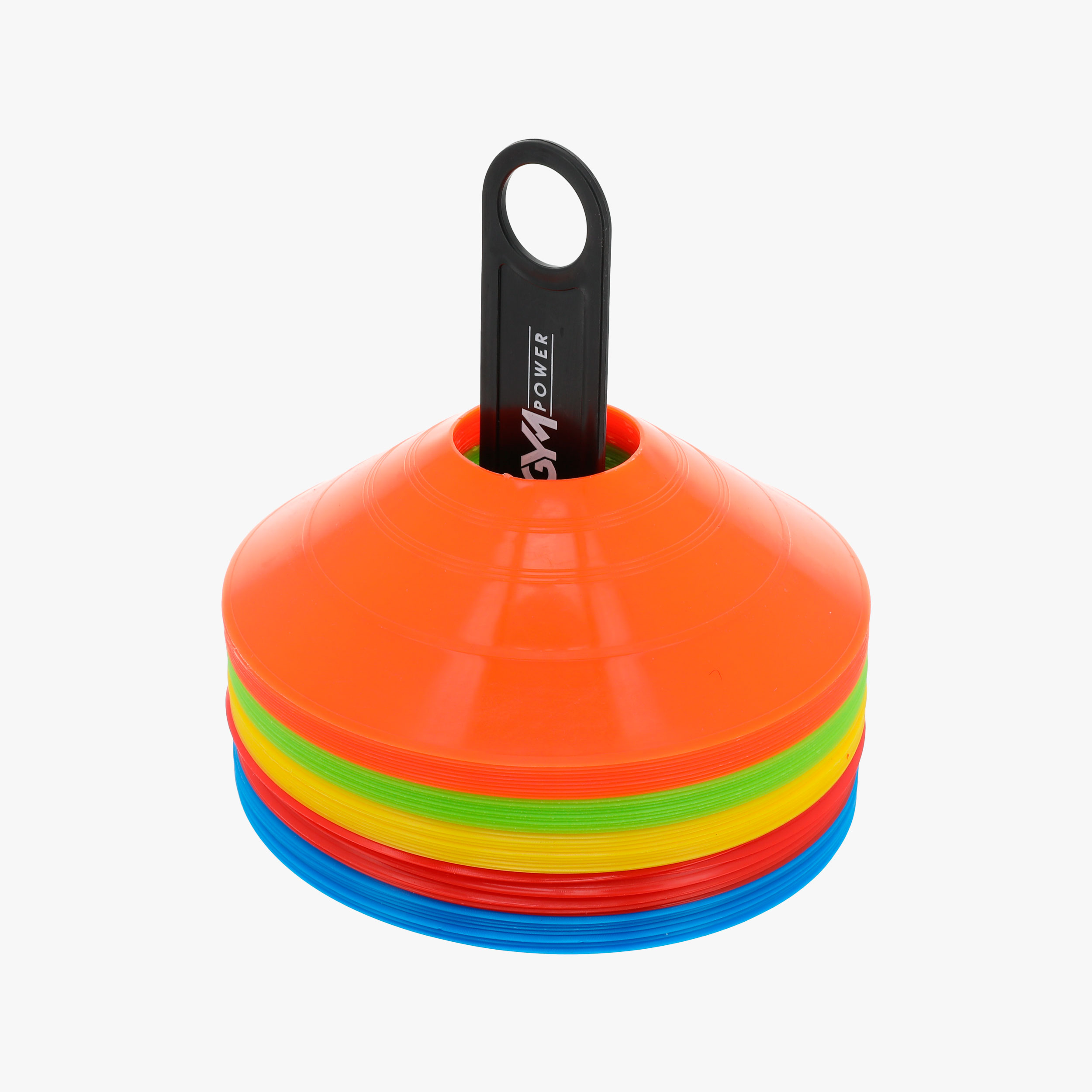 Gym Power Cone Set With Rack, SURTIDO, hi-res