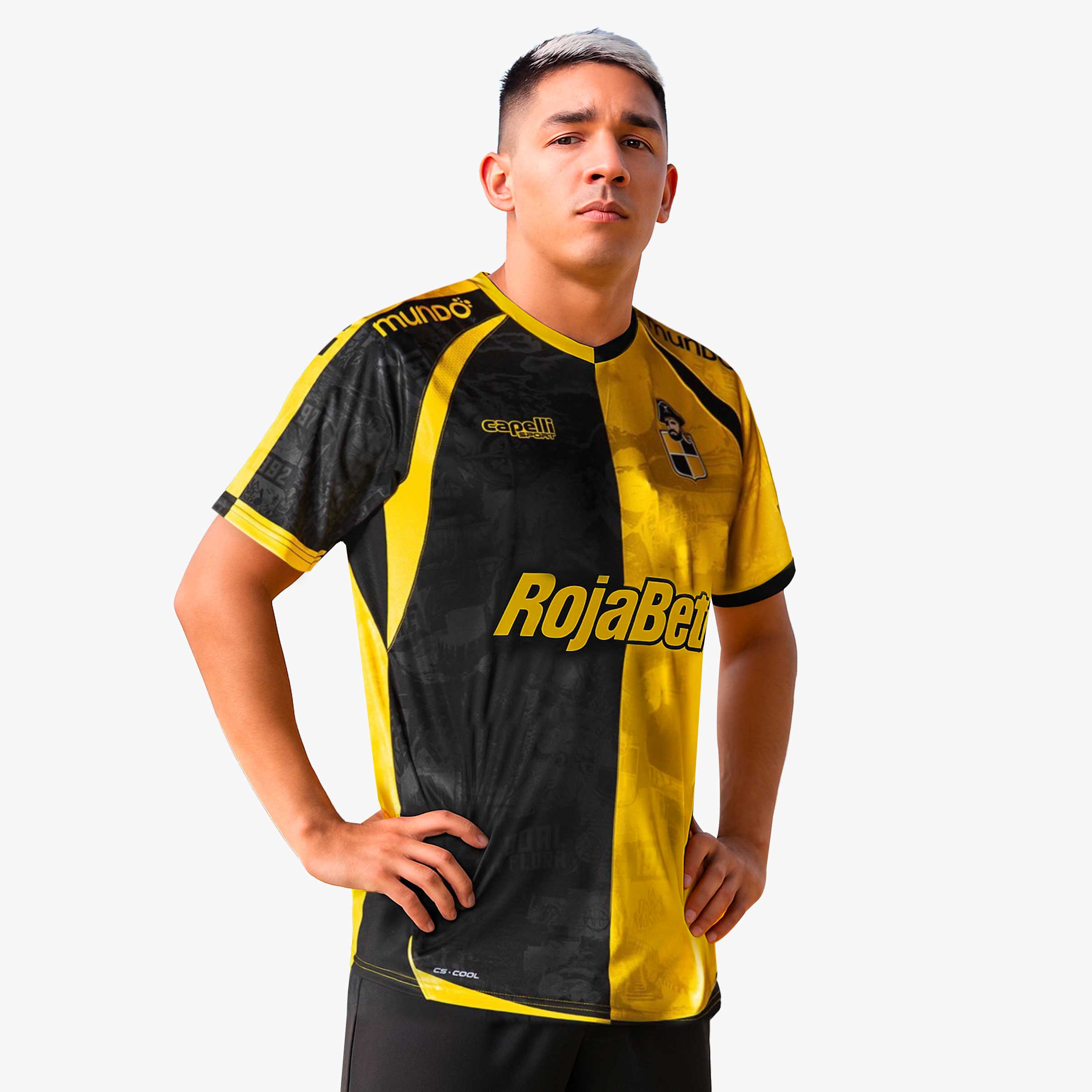 Capelli Camiseta Coquimbo Unido Local 2025, AMARILLO, hi-res