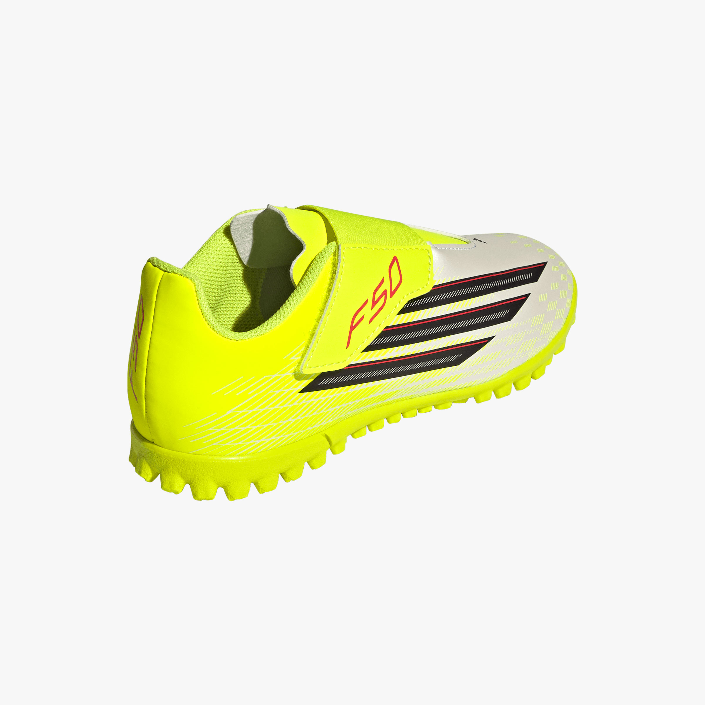 adidas Zapatillas F50 Club Pasto Sint&eacute;tico Ni&ntilde;os, AMARILLO, hi-res