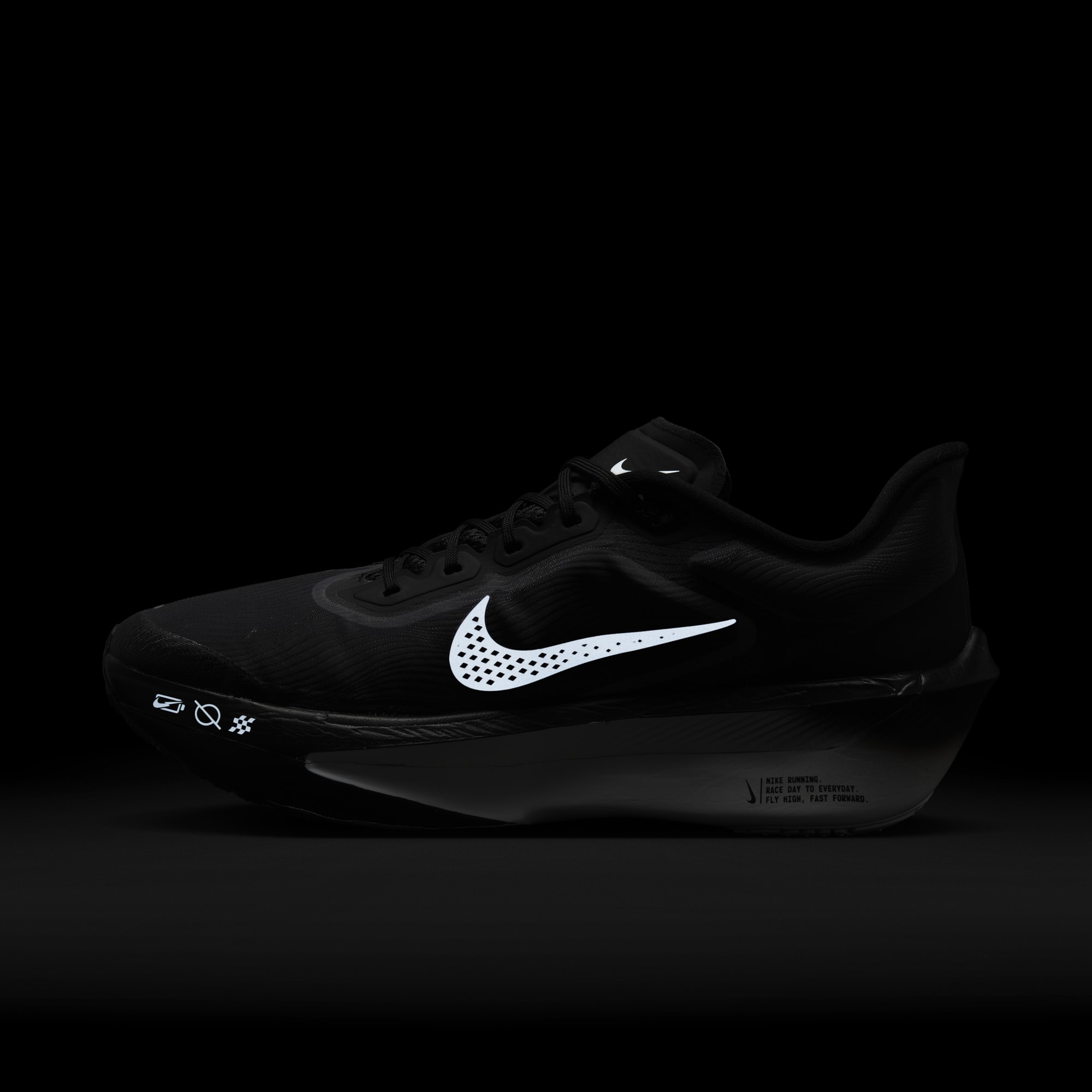 Nike Zoom Fly 6, NEGRO, hi-res