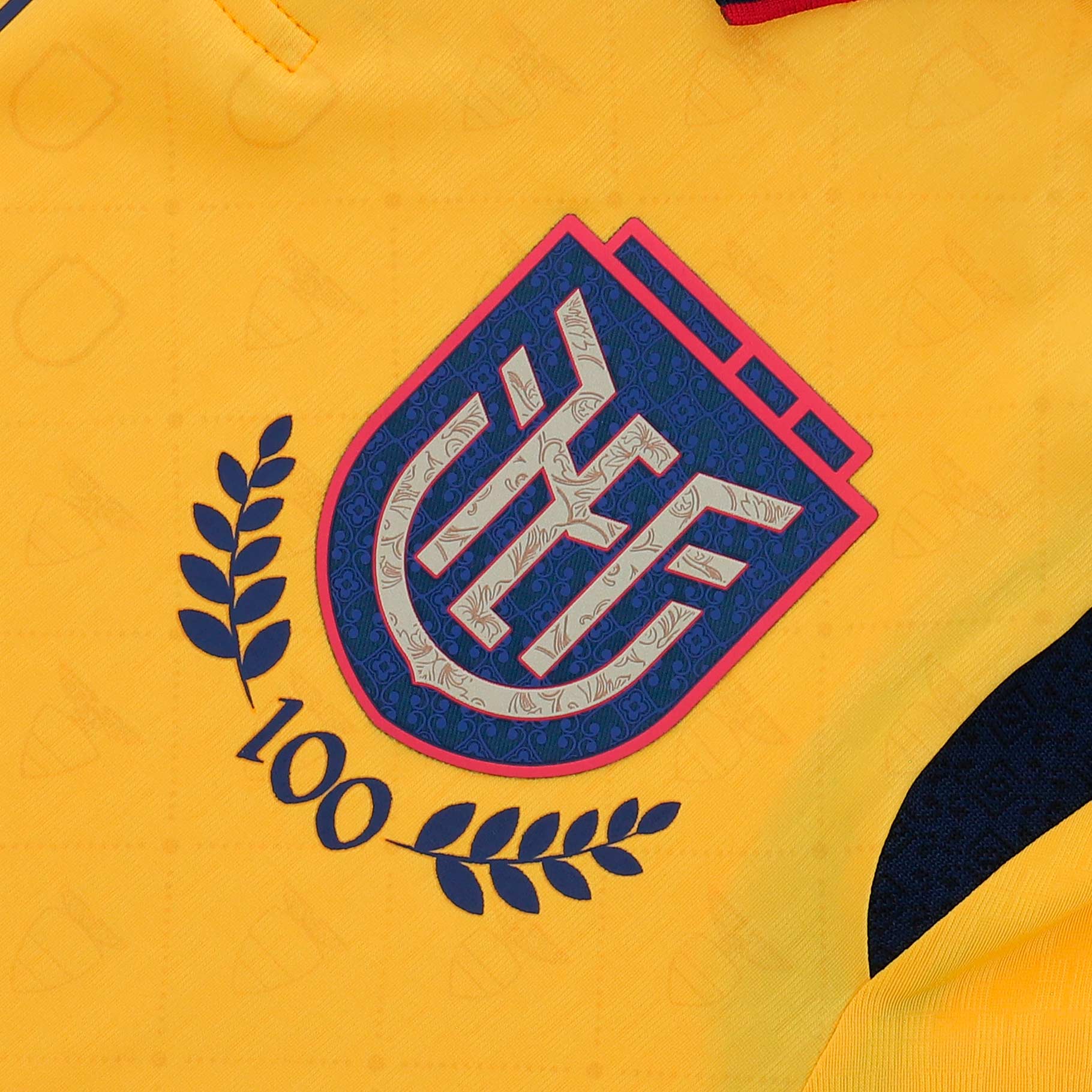 Camiseta FEF Alterna 100 años, AMARILLO, hi-res