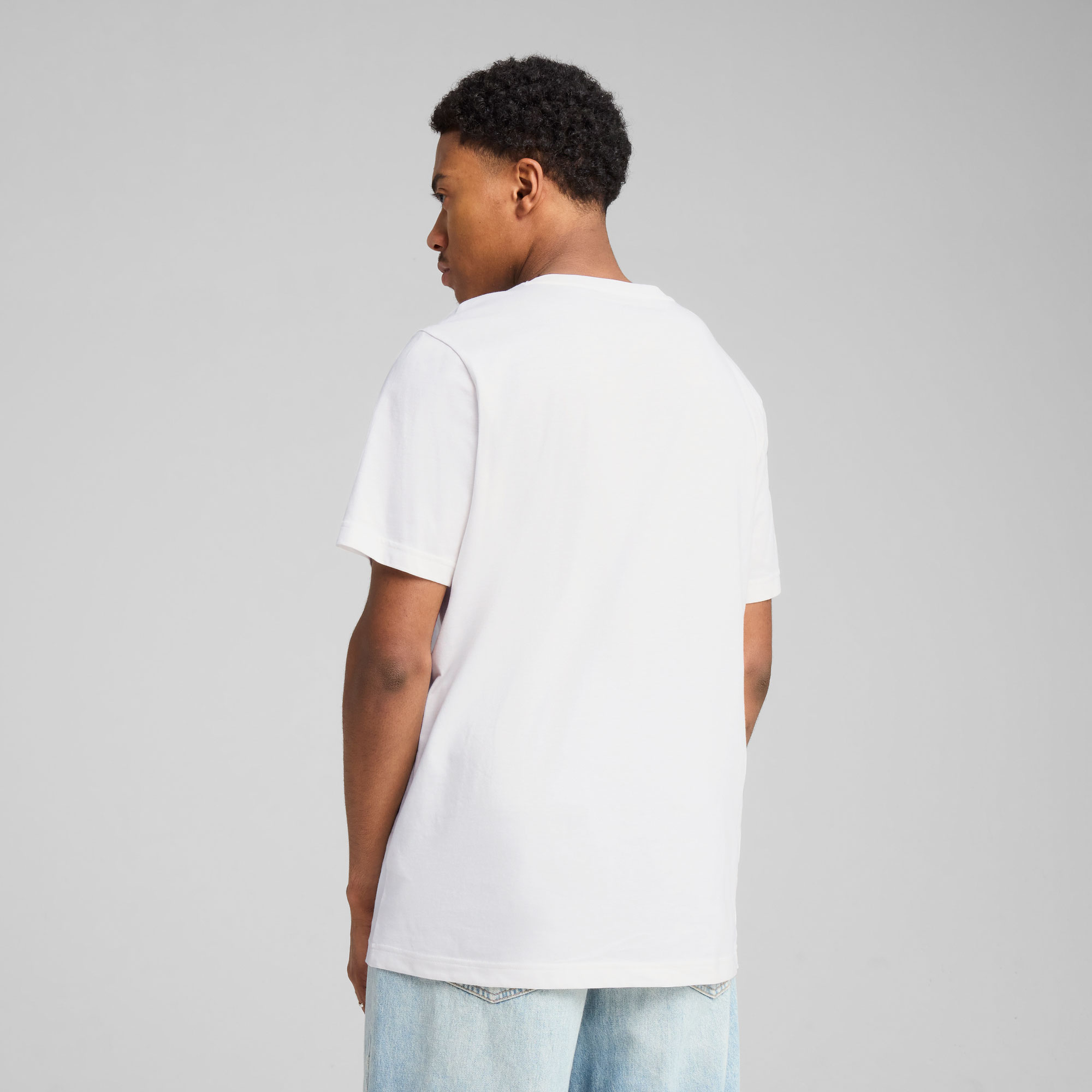 Puma Polera Essentials No. 1 Logo, BLANCO, hi-res