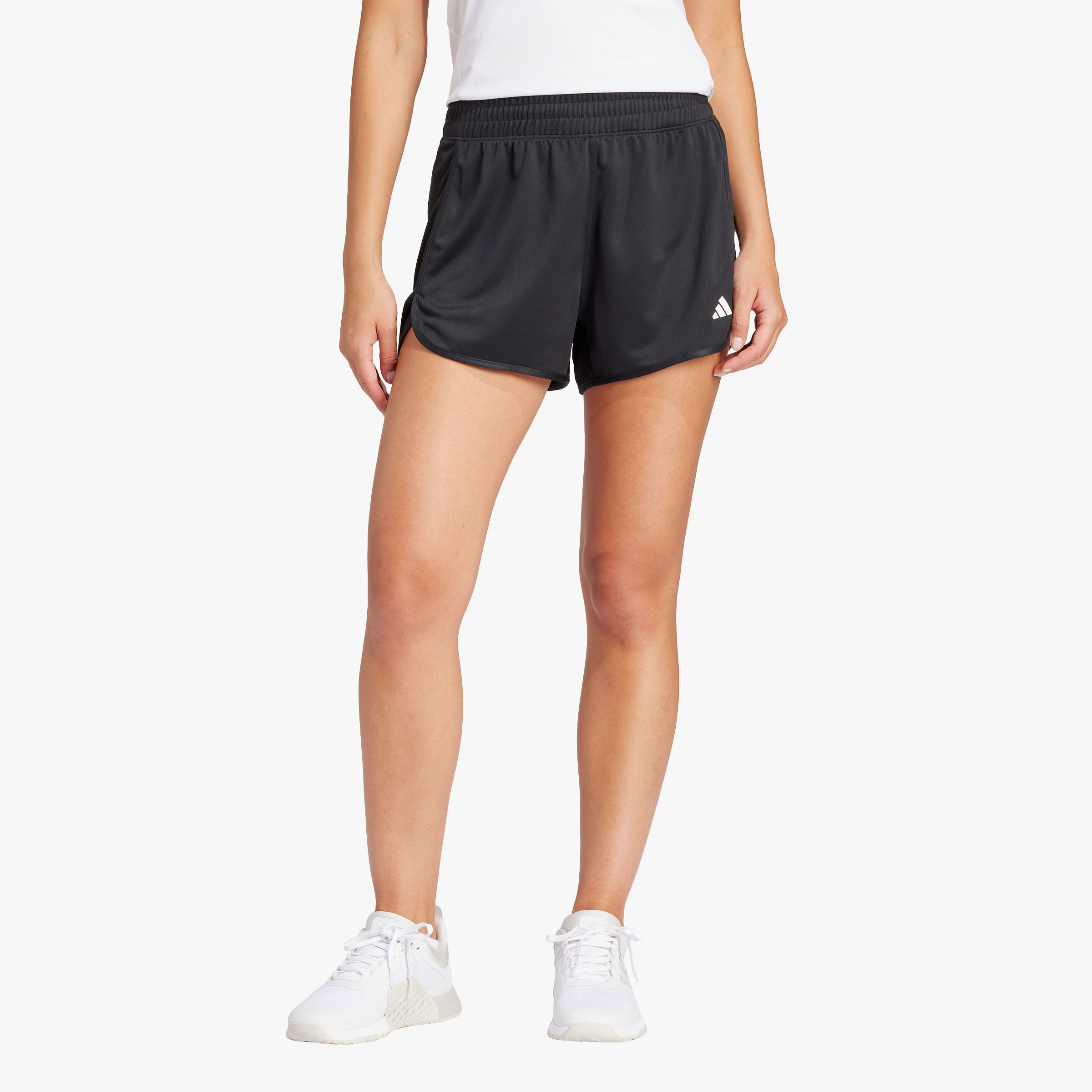 adidas Shorts Pacer Essentials Knit High-Rise, NEGRO, hi-res