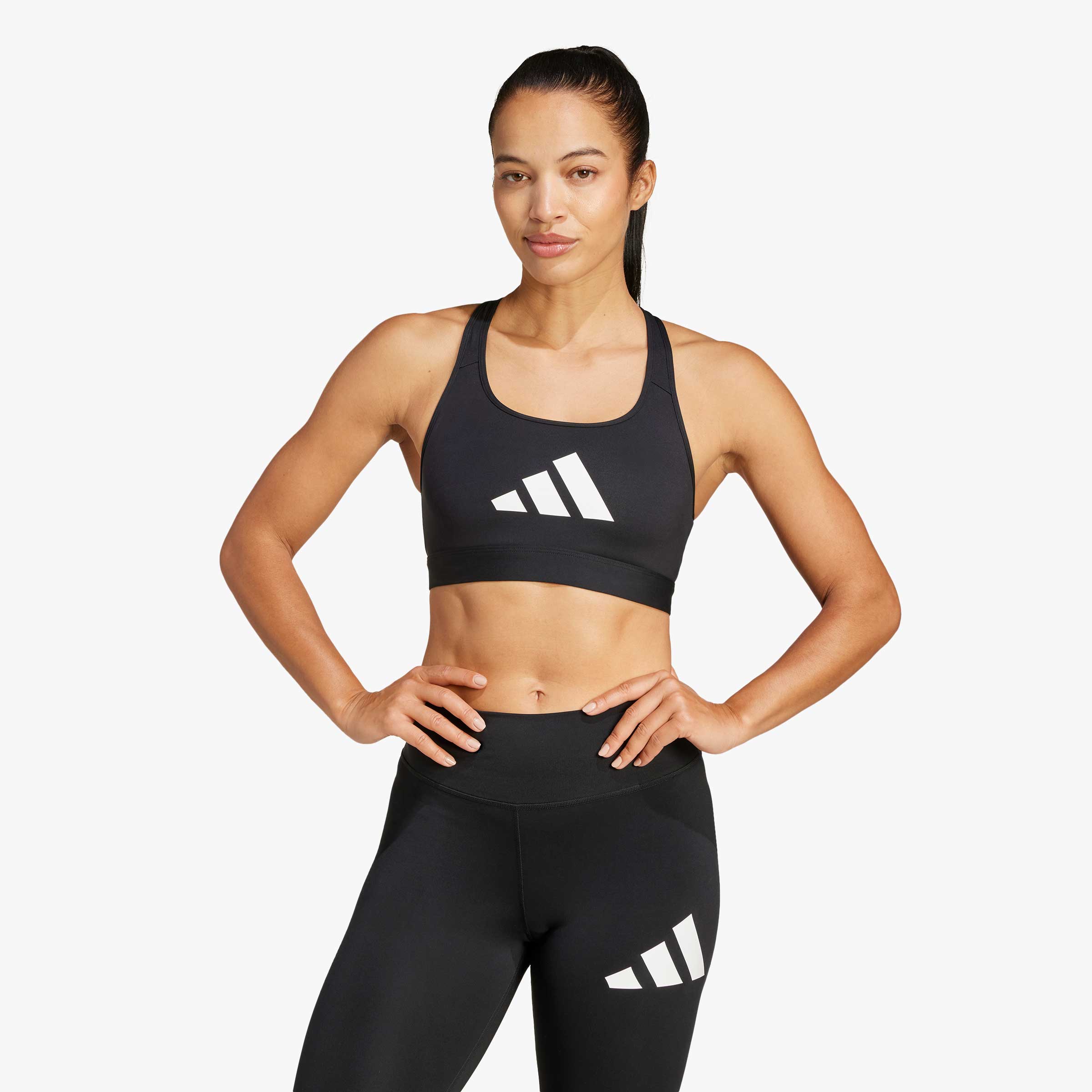 adidas Top Deportivo Powerreact Big Logo Graphic, NEGRO, hi-res
