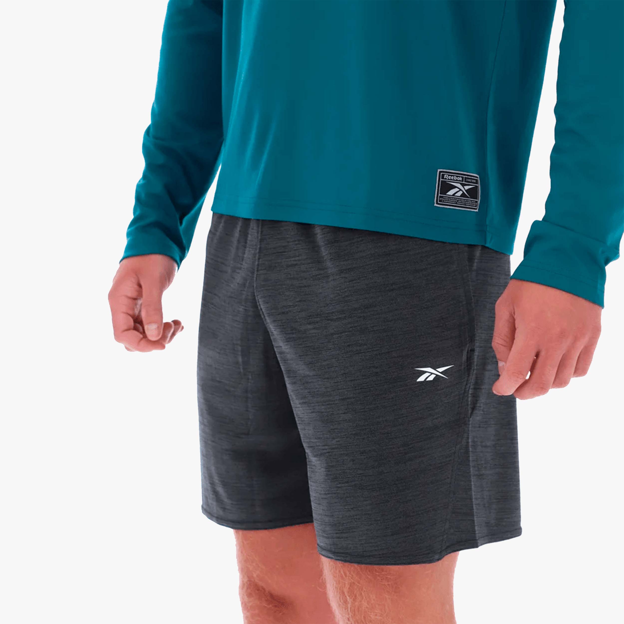 Reebok Shorts ID Train Knit, NEGRO, hi-res