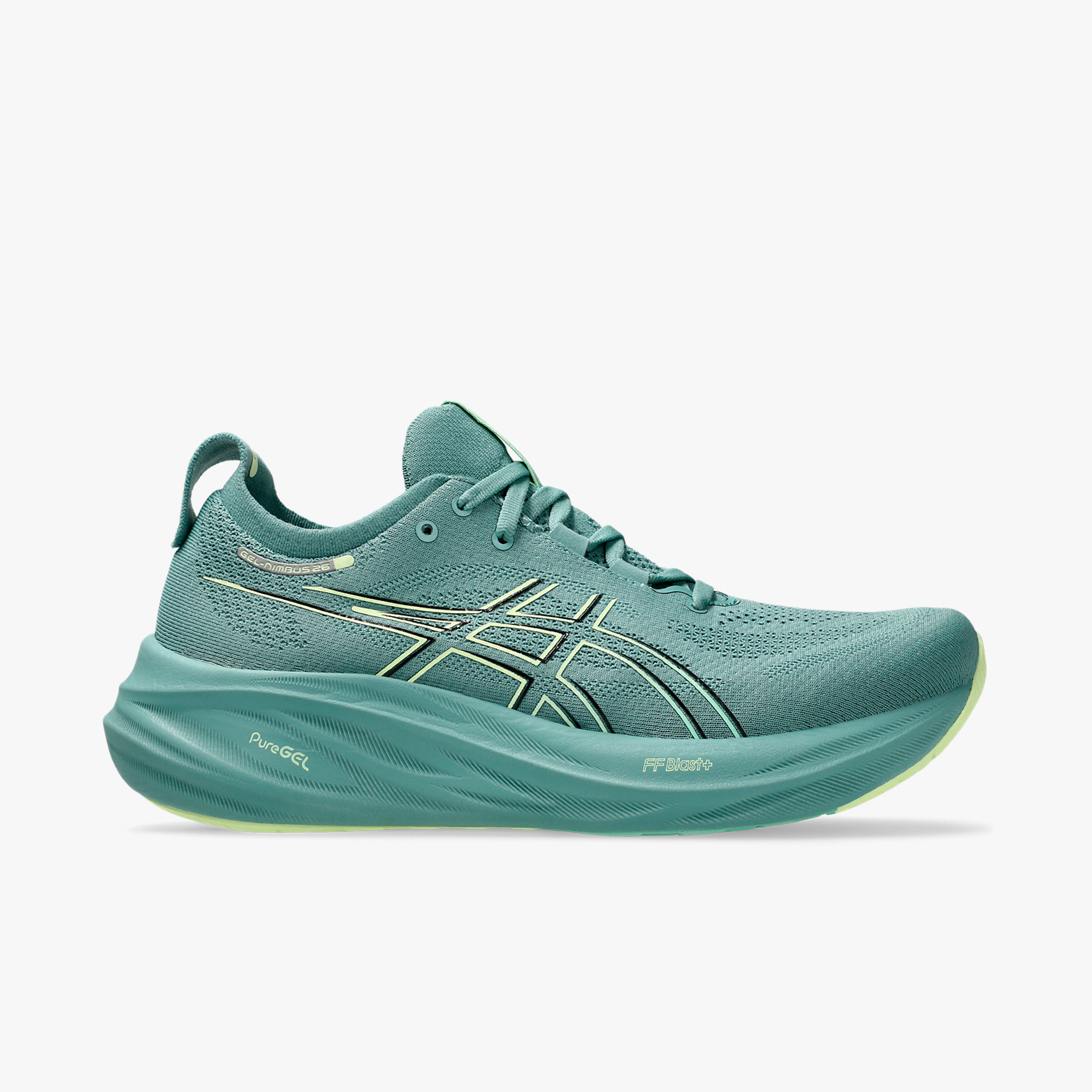 Asics Zapatillas Gel-Nimbus 26, VERDE, hi-res