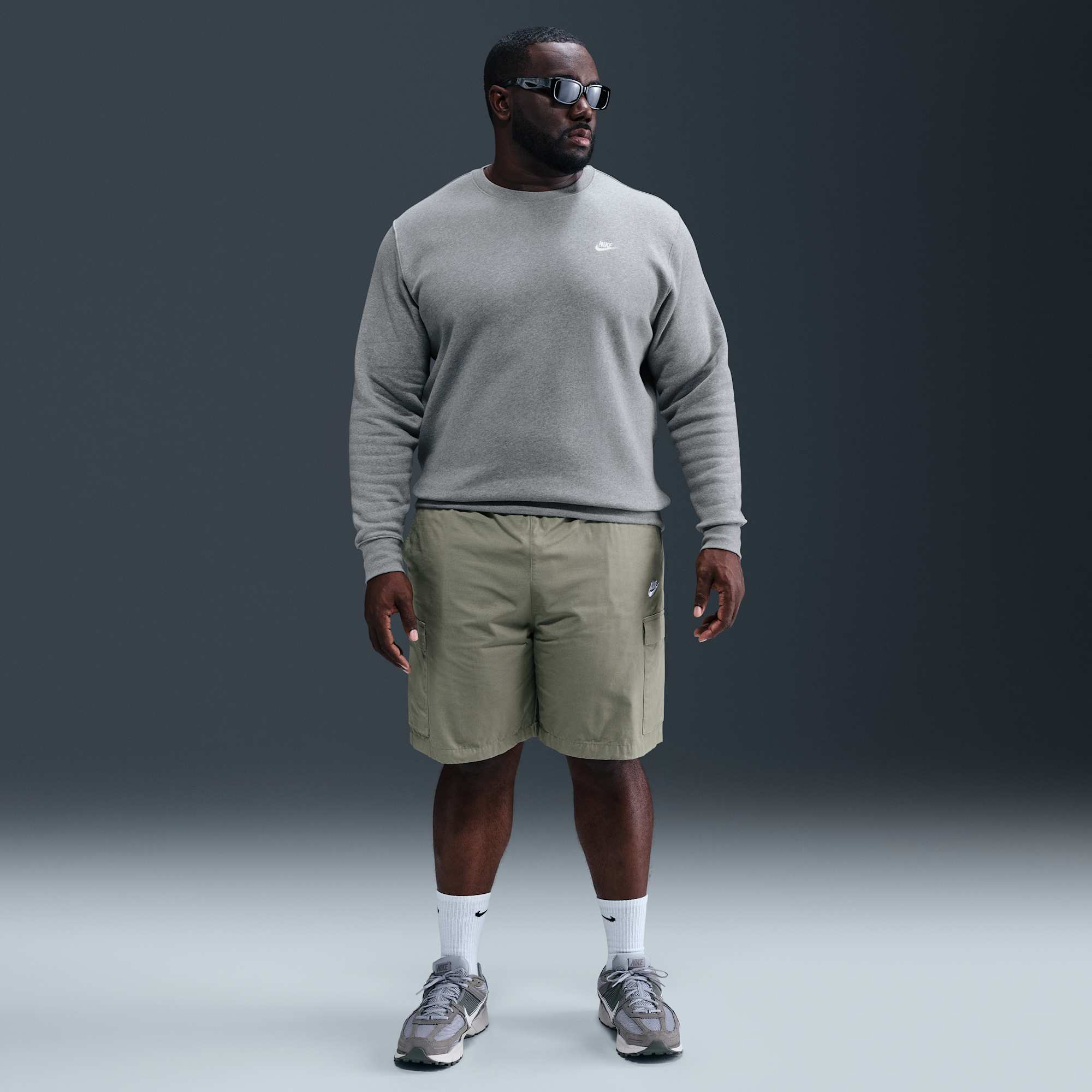 Nike Club, NEGRO, hi-res