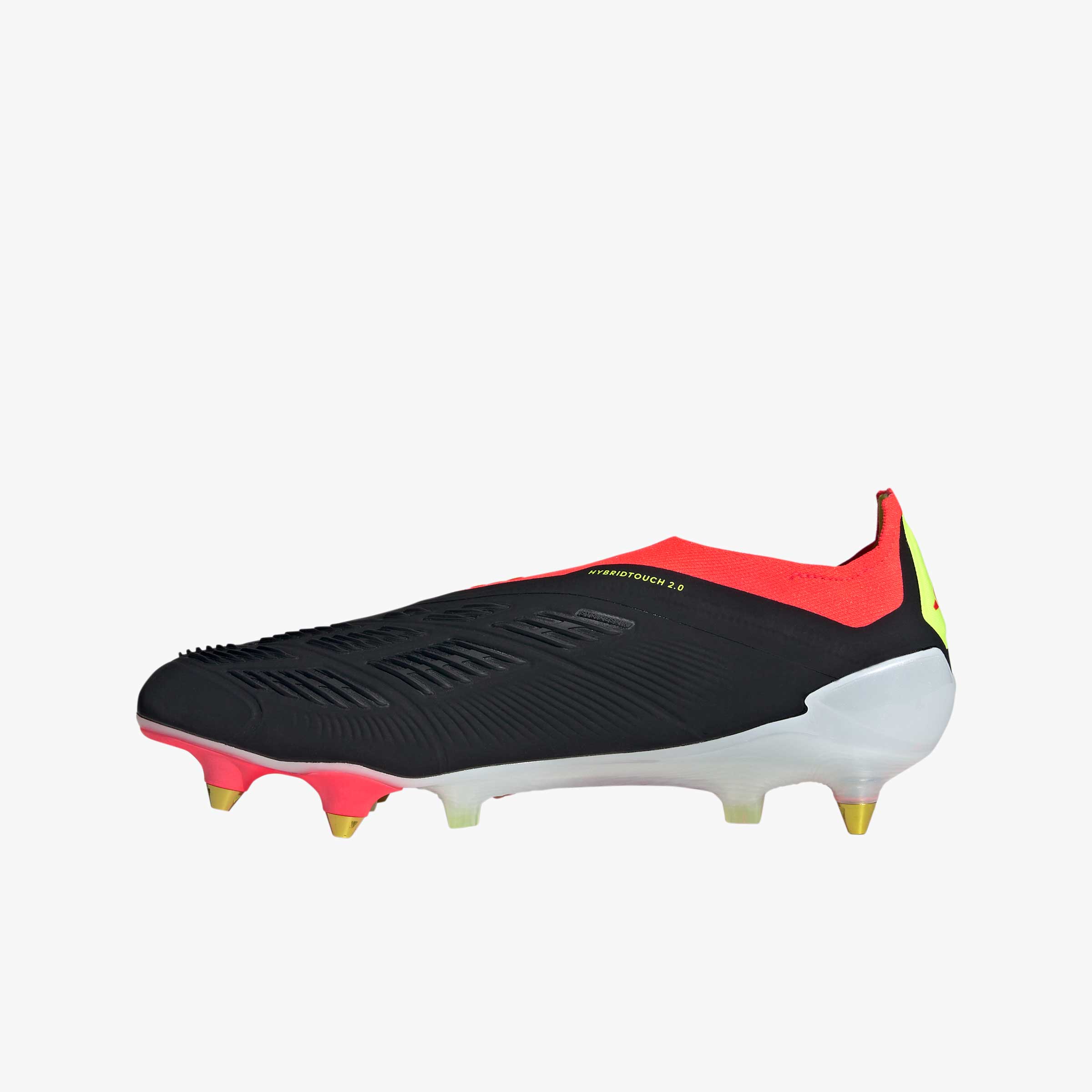 adidas Zapatillas de F&uacute;tbol Predator Elite Laceless Terreno Blando, BLANCO, hi-res