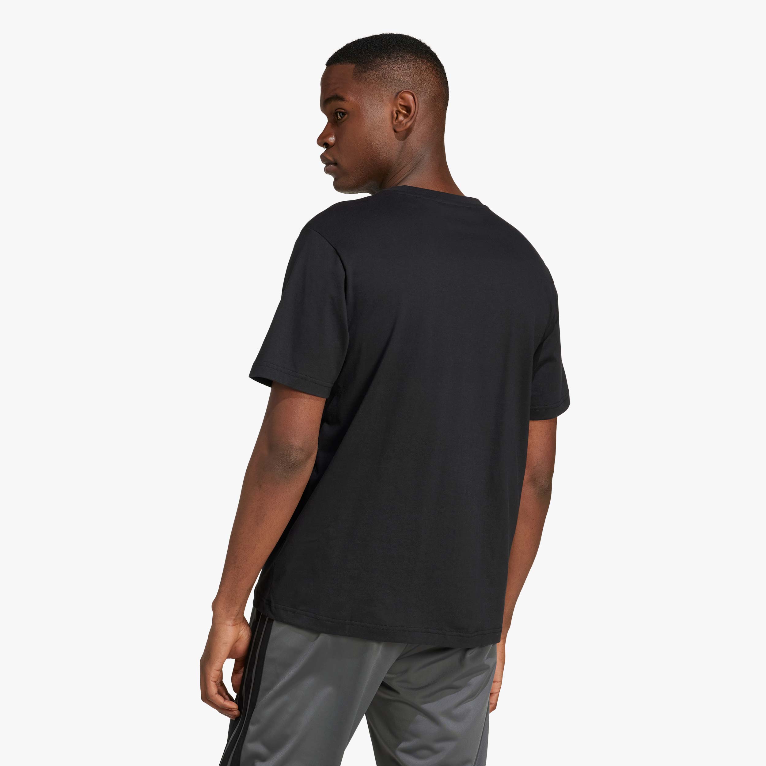 adidas Polera Lounge Mini Embroidery Graphic, NEGRO, hi-res