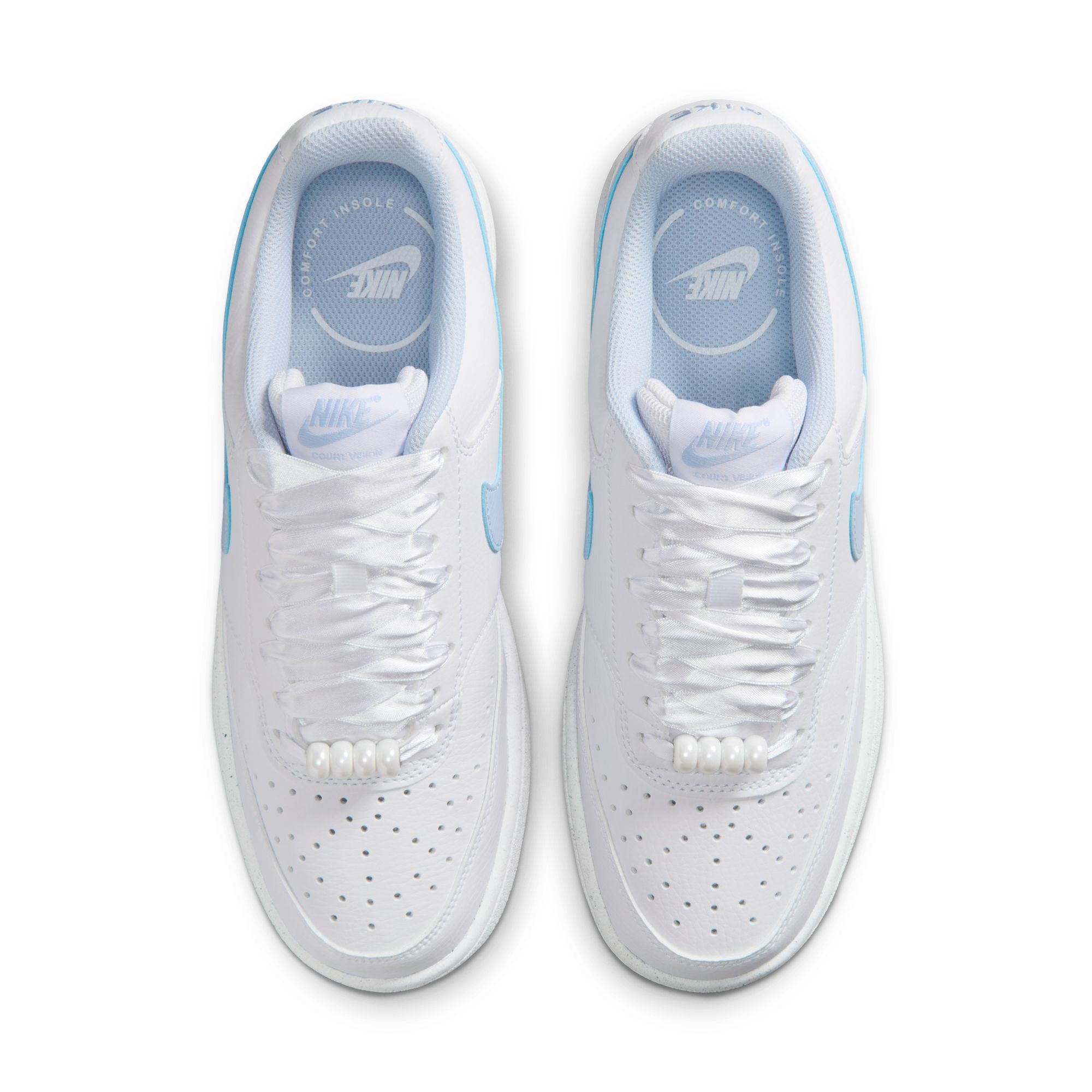 Nike Zapatillas Court Vision Low, BLANCO, hi-res