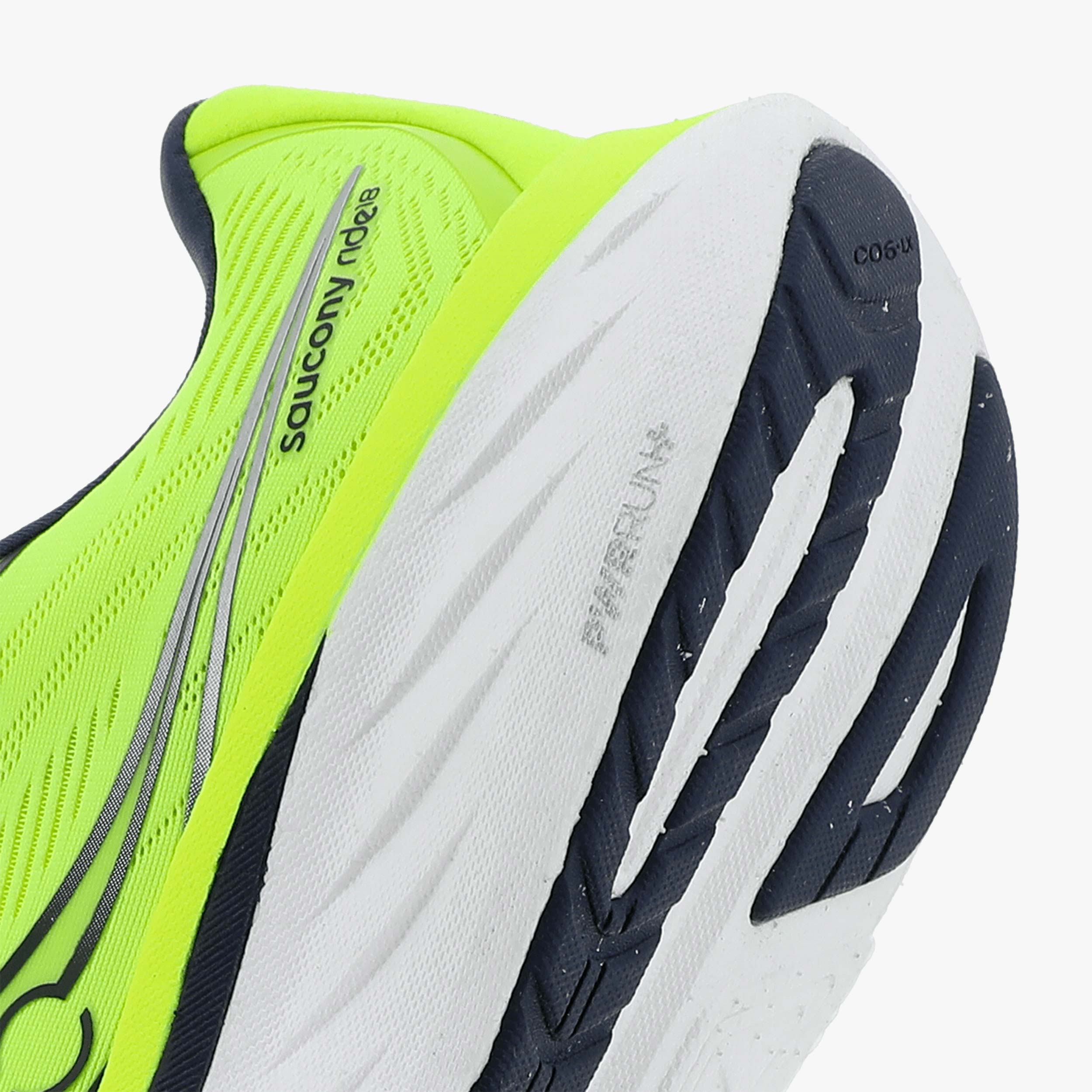 Saucony Zapatillas Ride 18, AMARILLO, hi-res