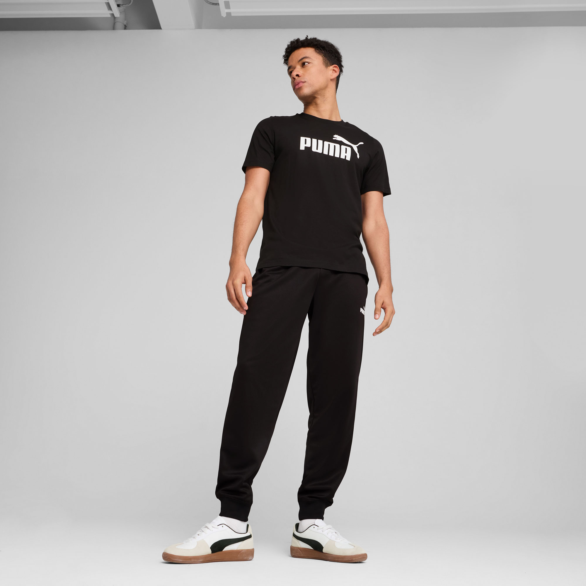 Puma Polera Essentials No. 1 Logo, NEGRO, hi-res